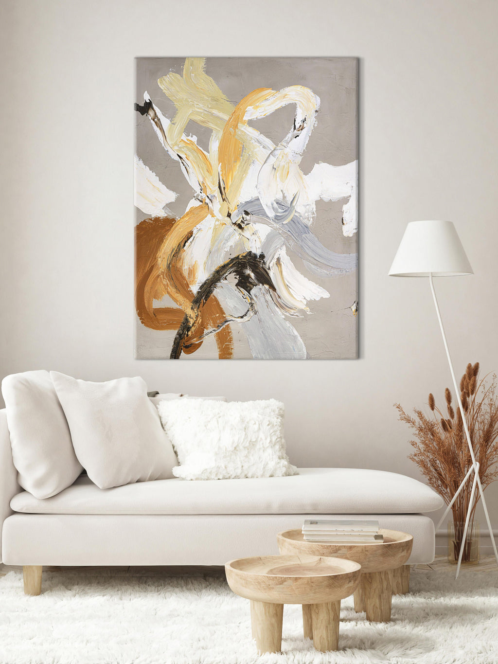Ahead Hand-Painted Canvas Art Go