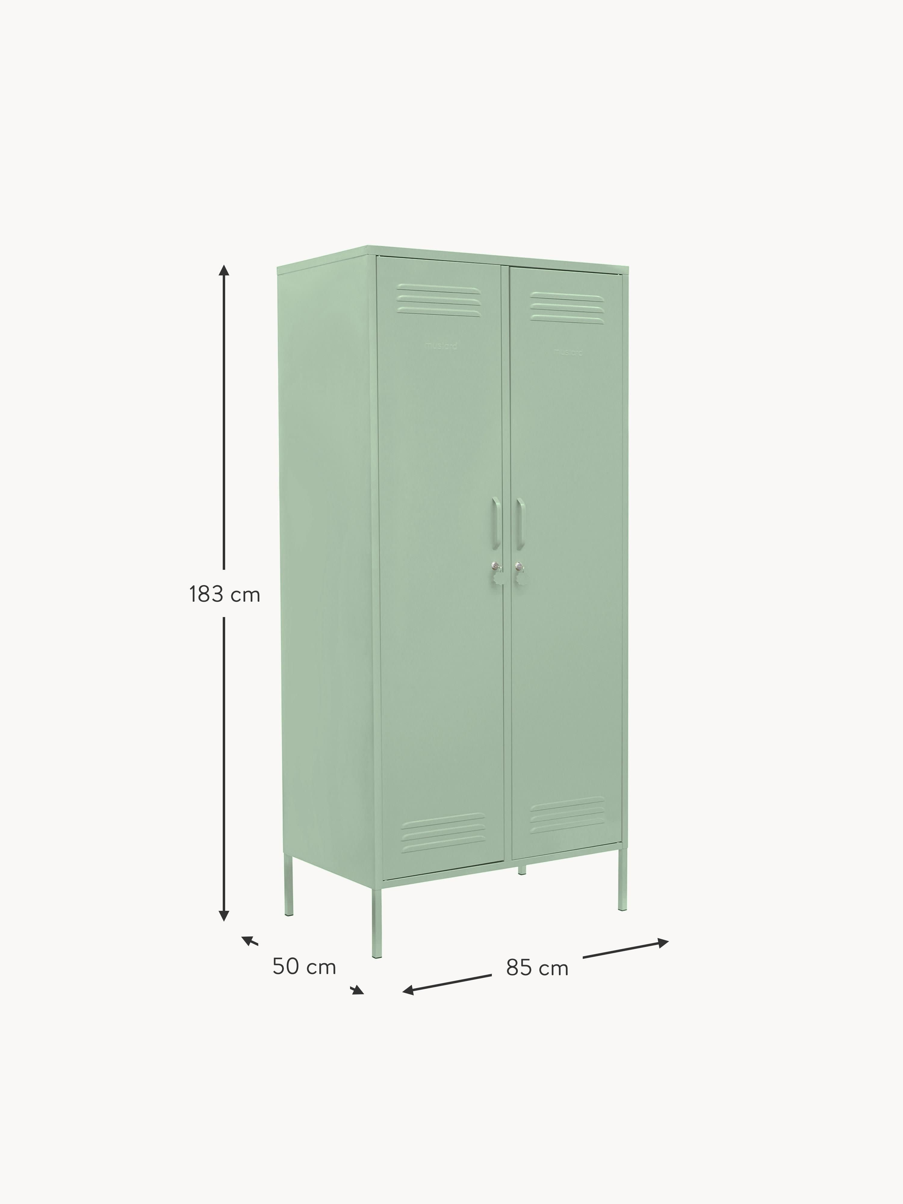 Twinny Small Metal Wardrobe The
