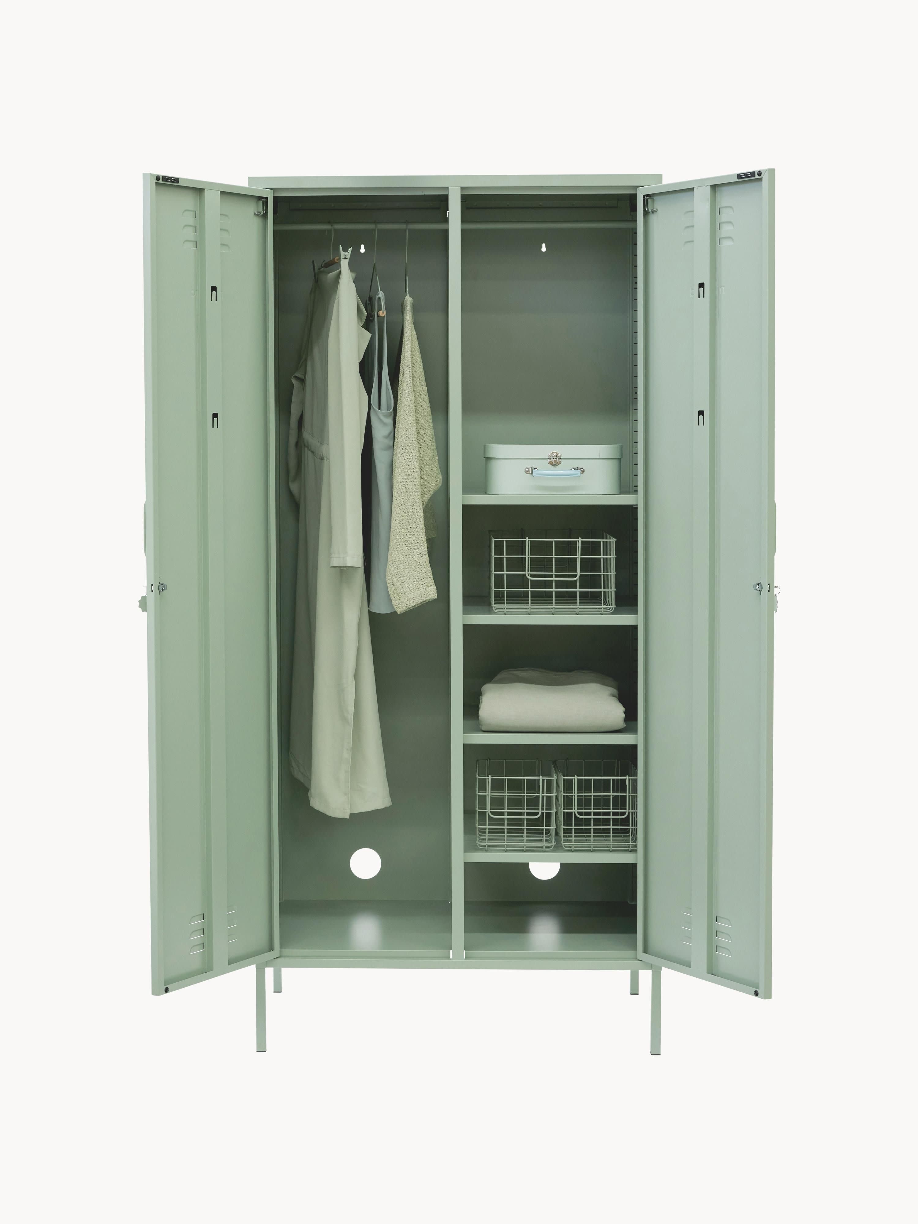 Twinny Small Metal Wardrobe The