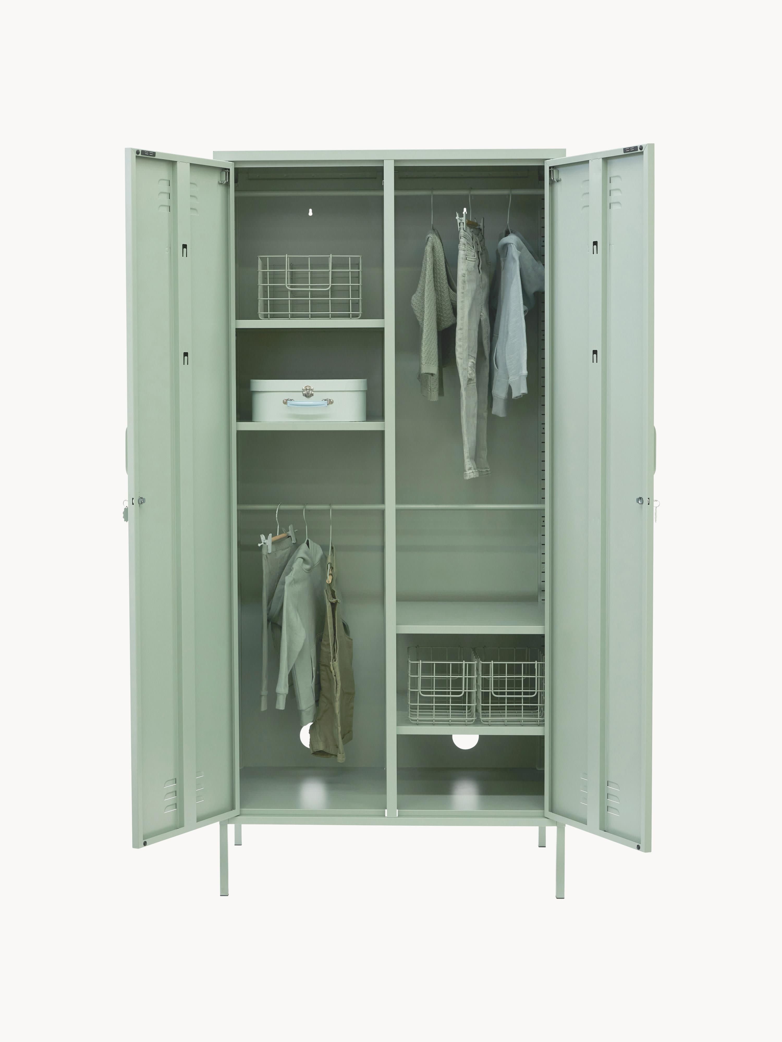Twinny Small Metal Wardrobe The