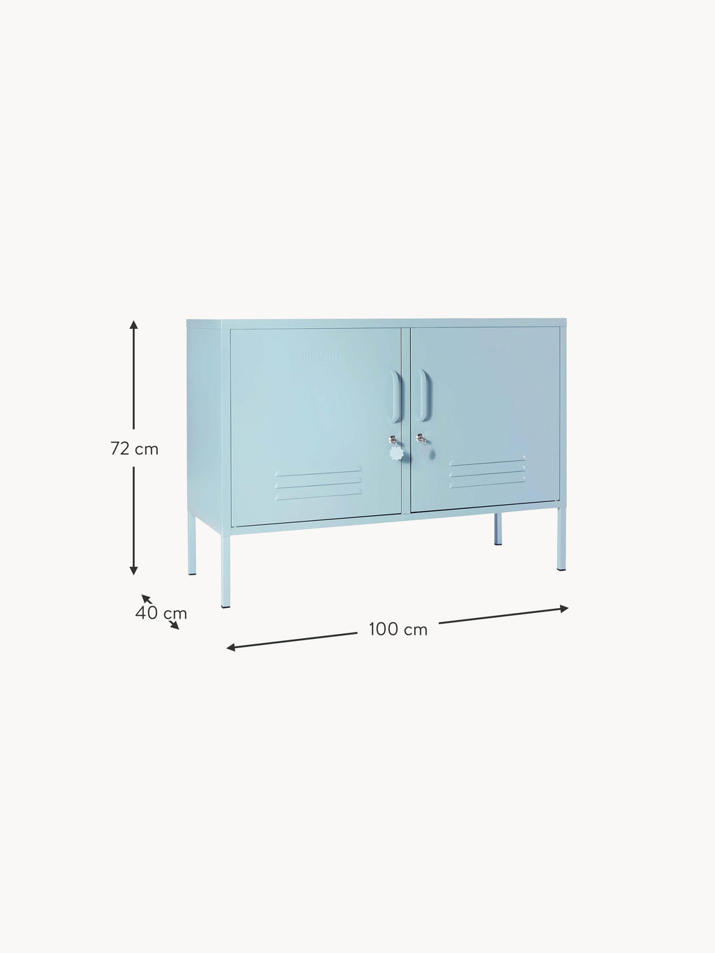 Lowdown Metal Sideboard The