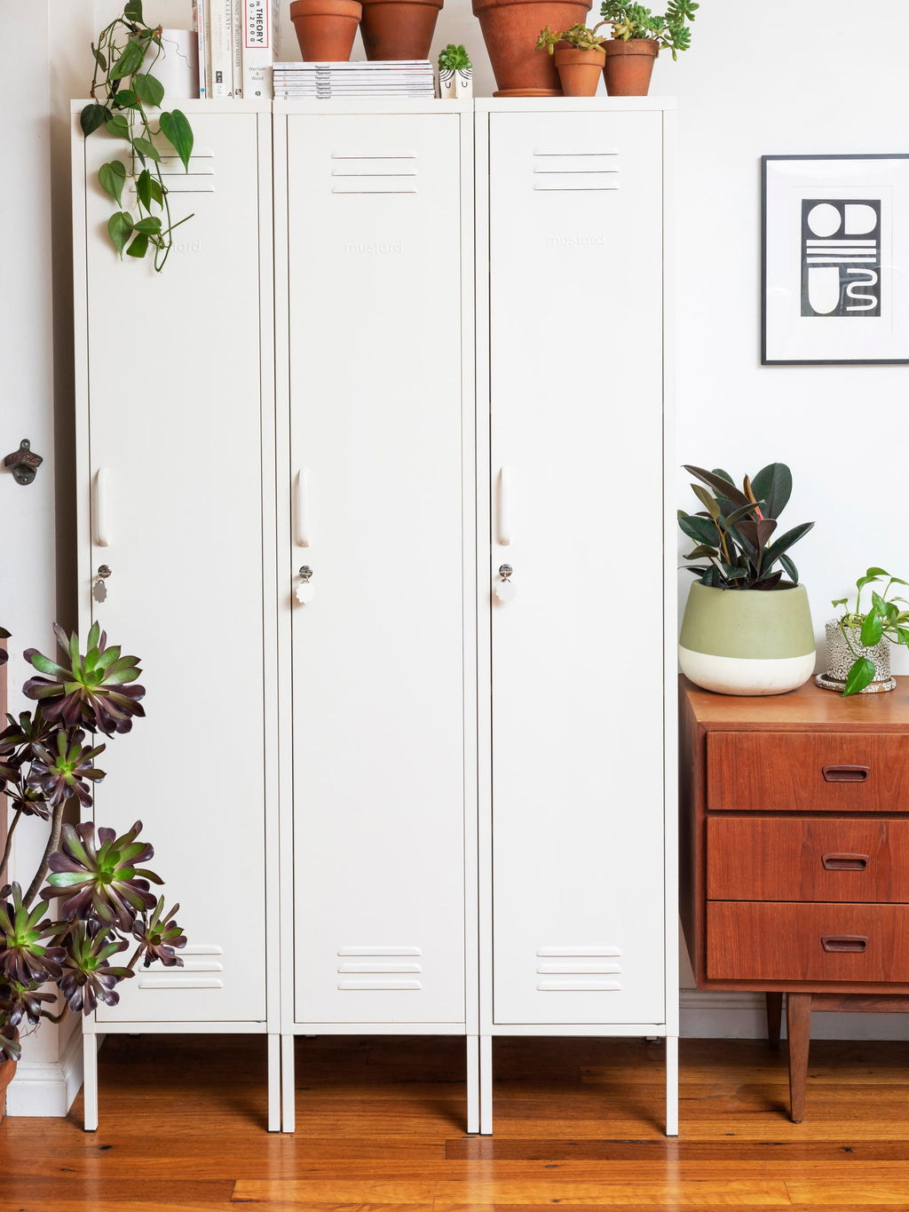 Skinny Small Metal Wardrobe The