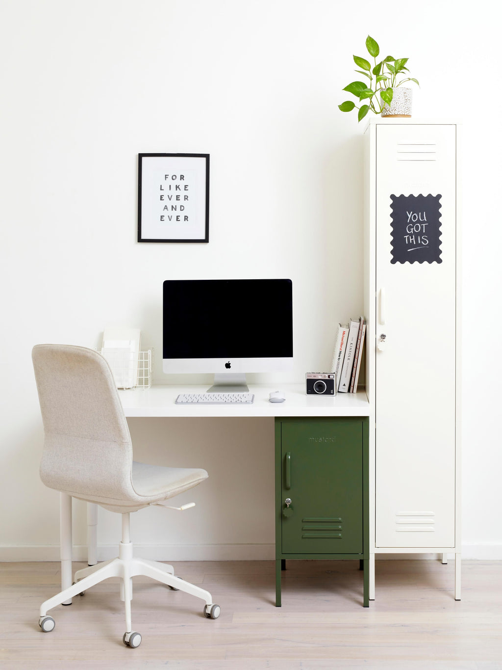 Skinny Small Metal Wardrobe The
