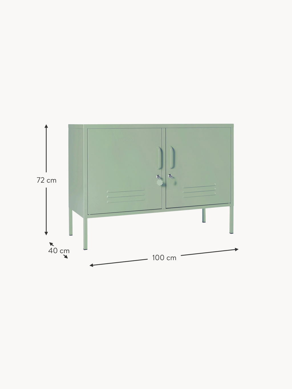 Lowdown Metal Sideboard The