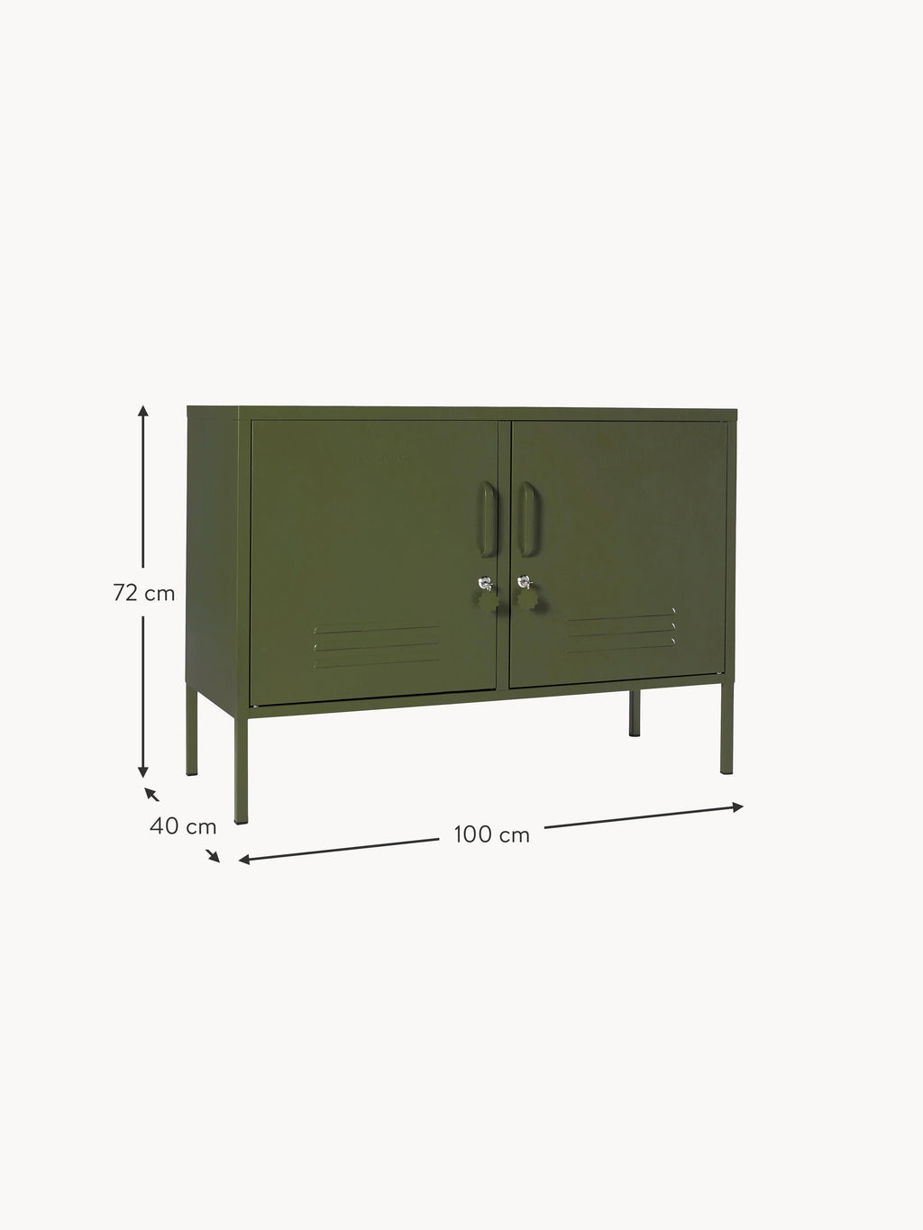 Lowdown Metal Sideboard The