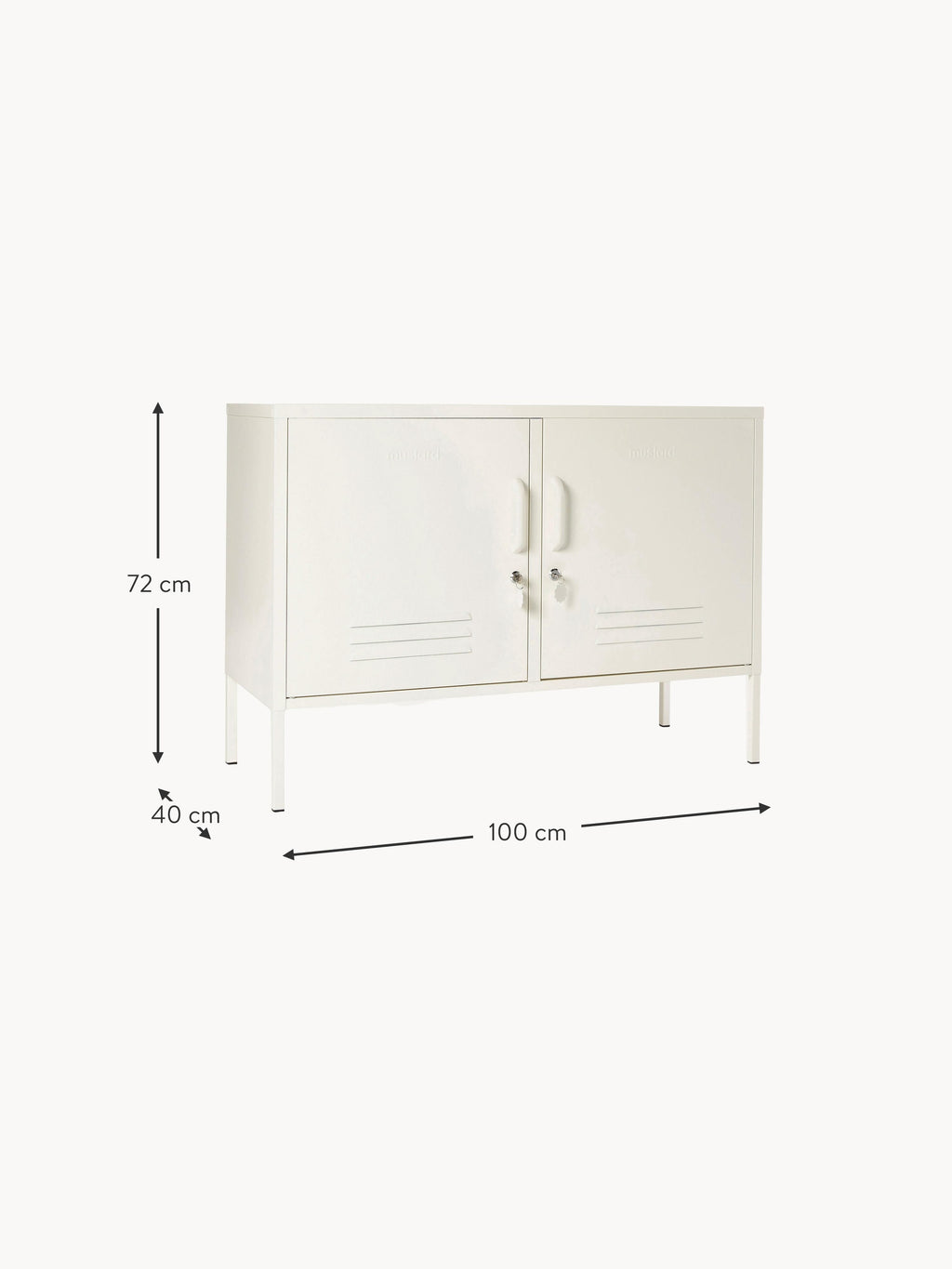 Lowdown Metal Sideboard The