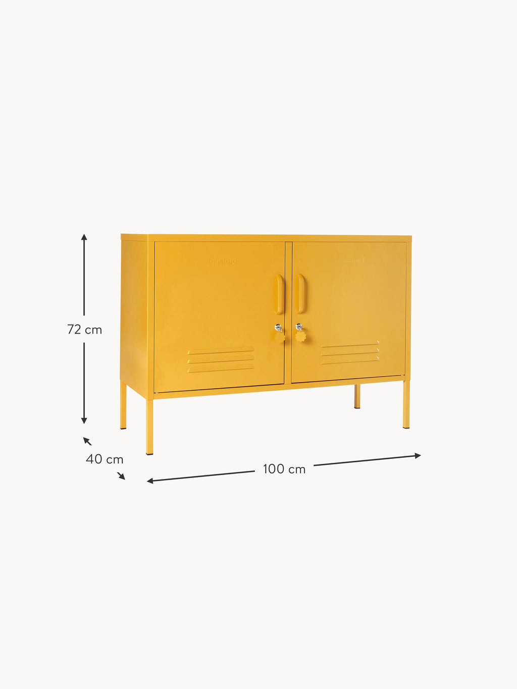 Lowdown Metal Sideboard The