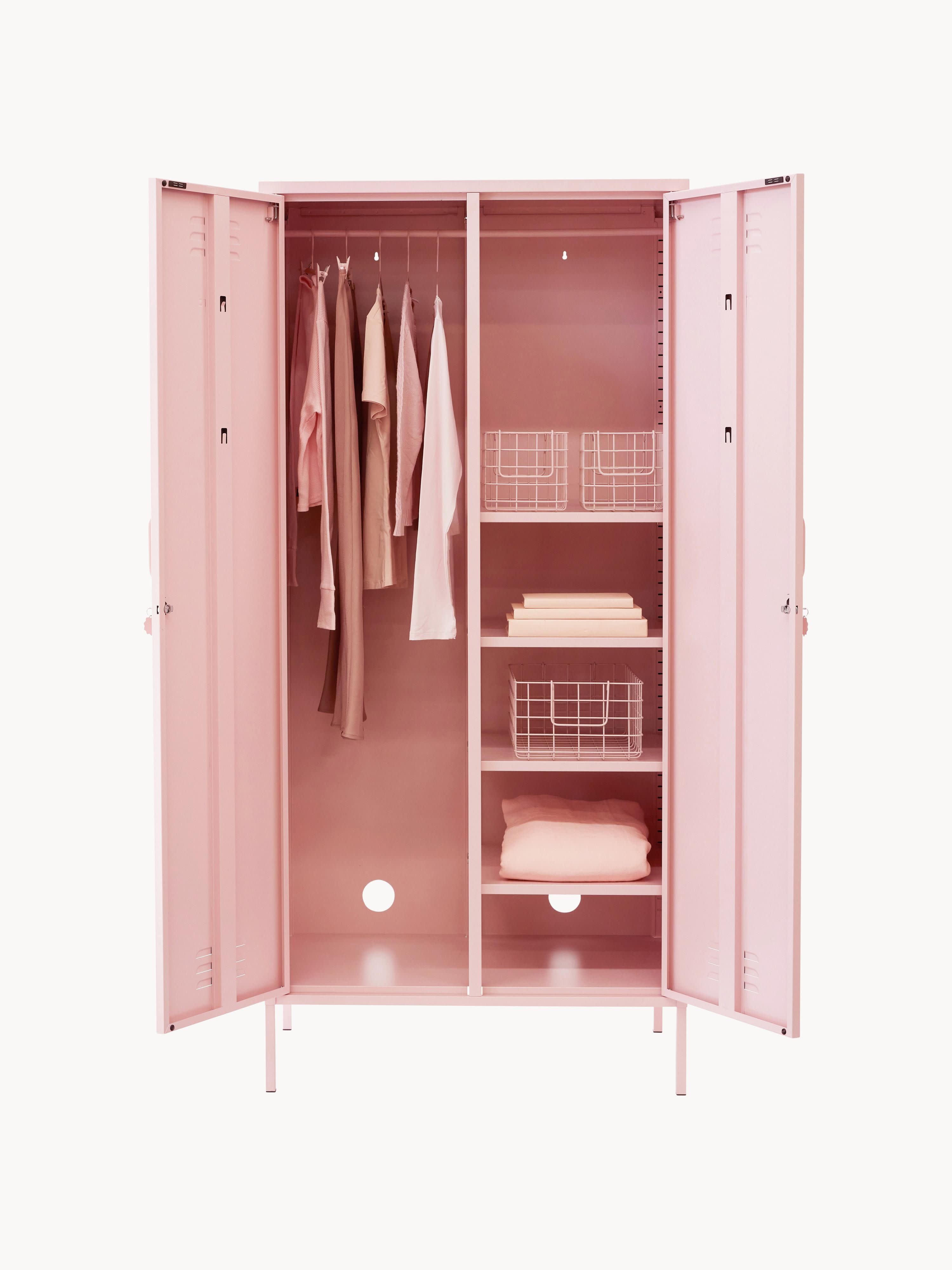 Twinny Small Metal Wardrobe The