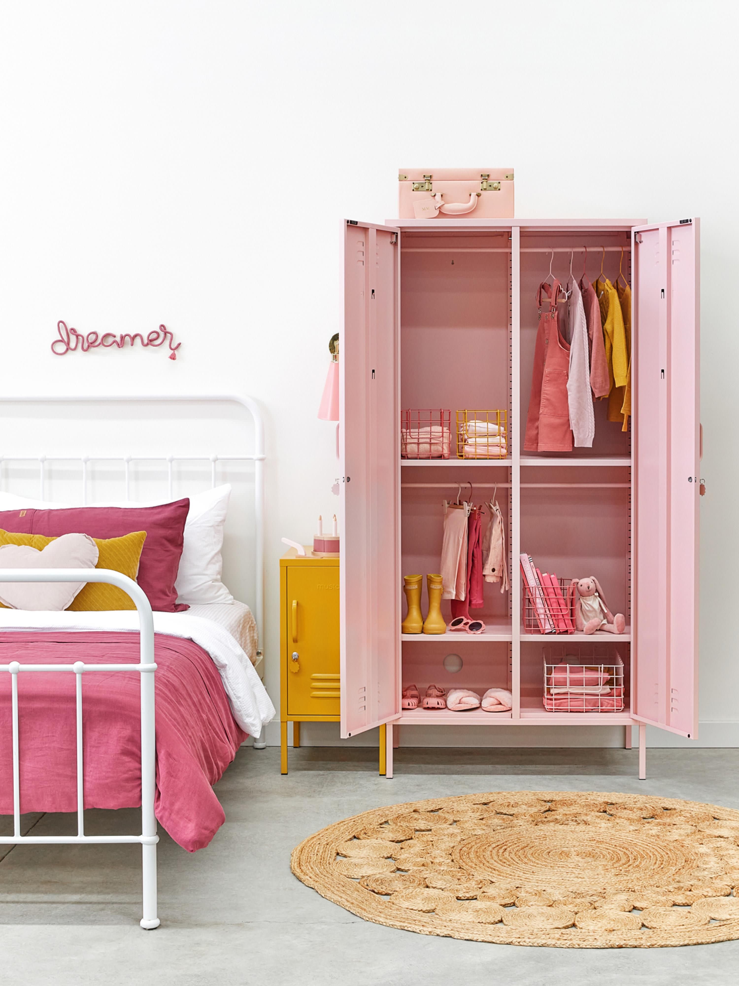 Twinny Small Metal Wardrobe The