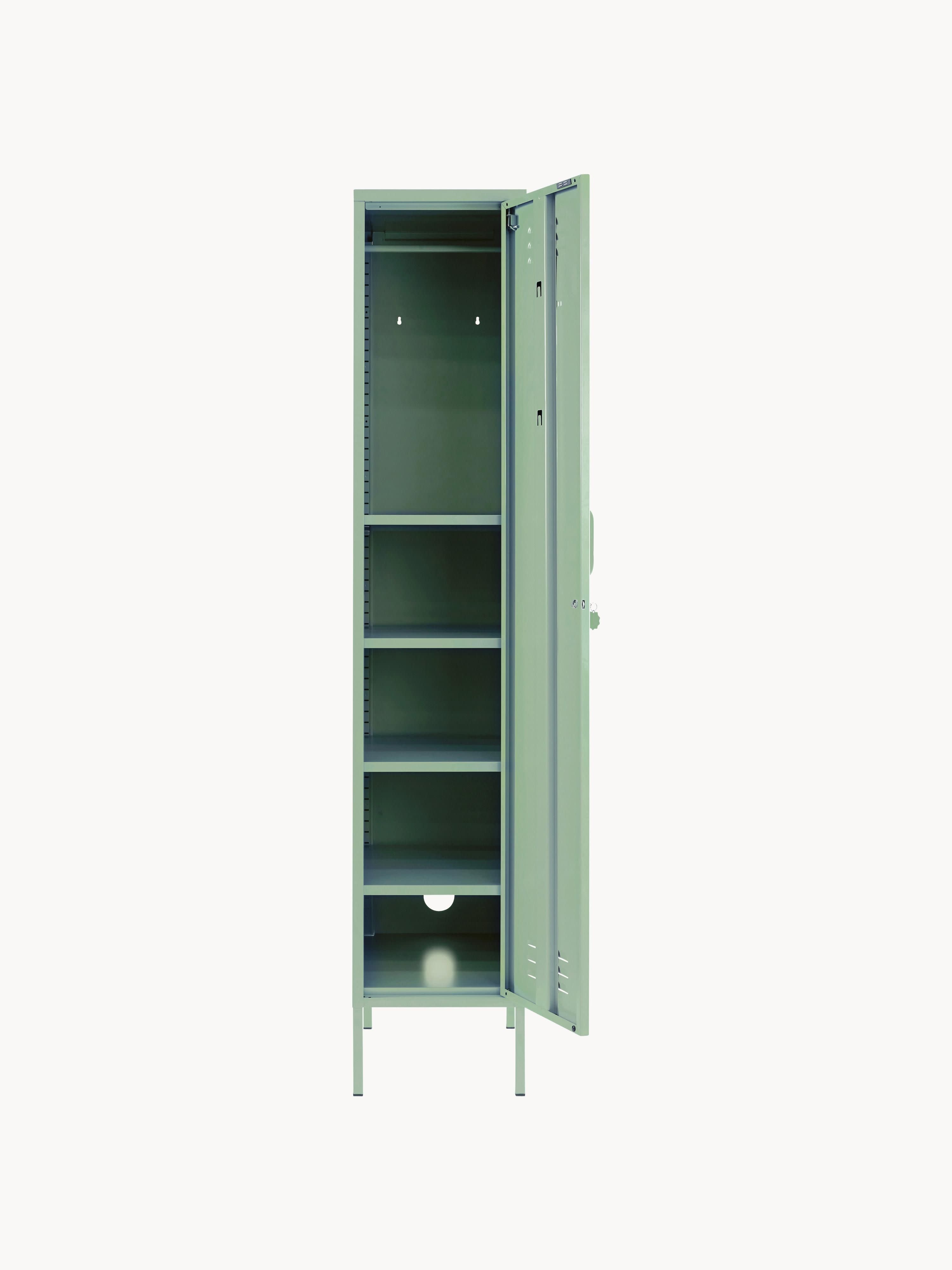 Skinny Small Metal Wardrobe The