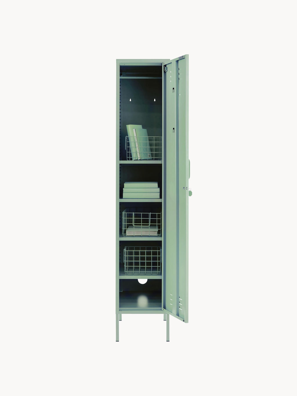 Skinny Small Metal Wardrobe The