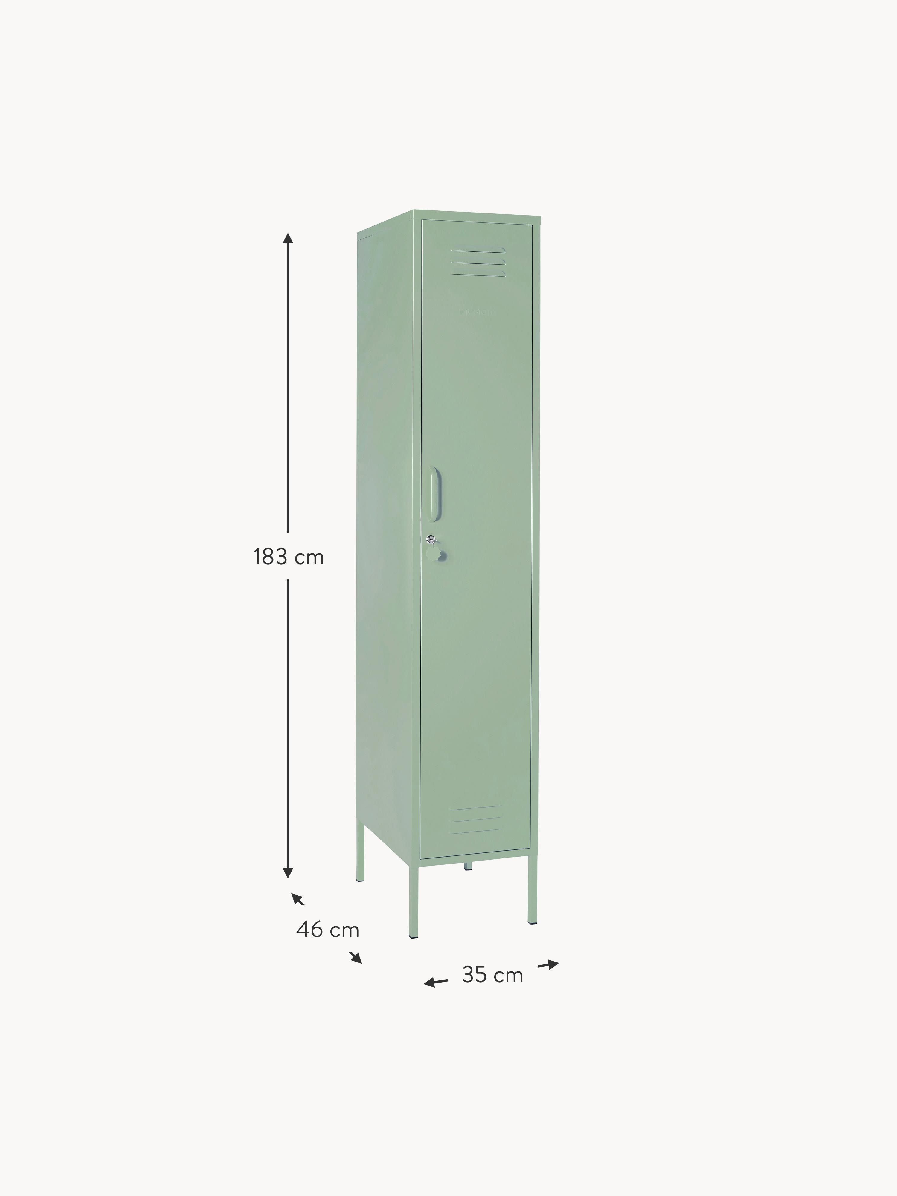 Skinny Small Metal Wardrobe The