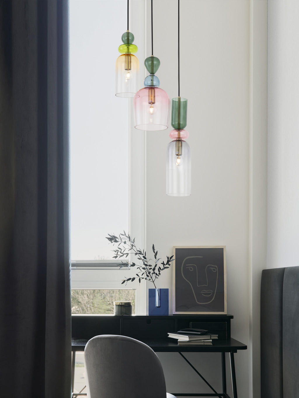 Murano Cluster Pendant Light