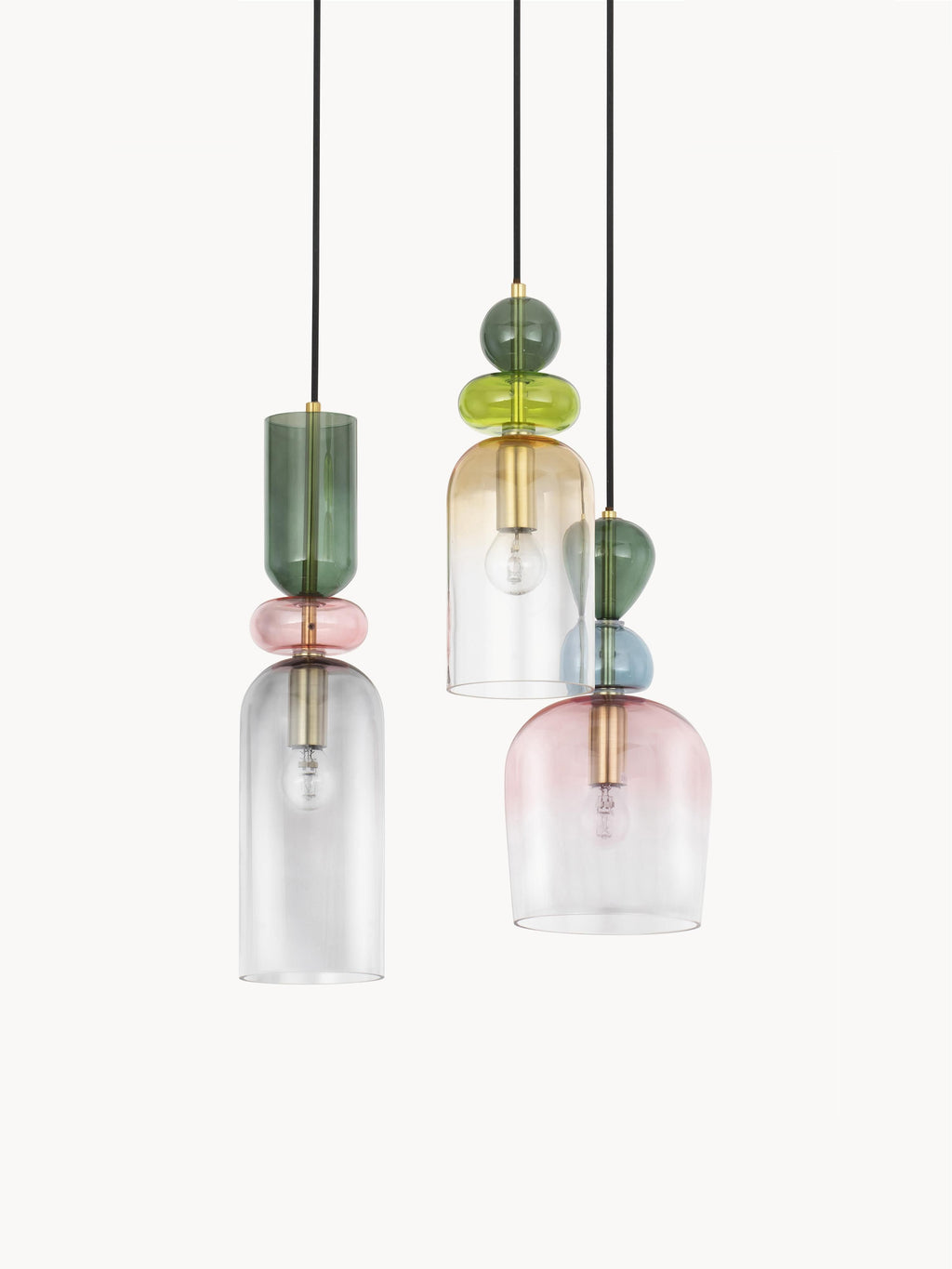 Gallery image 1 - Cluster Pendant Light Murano
