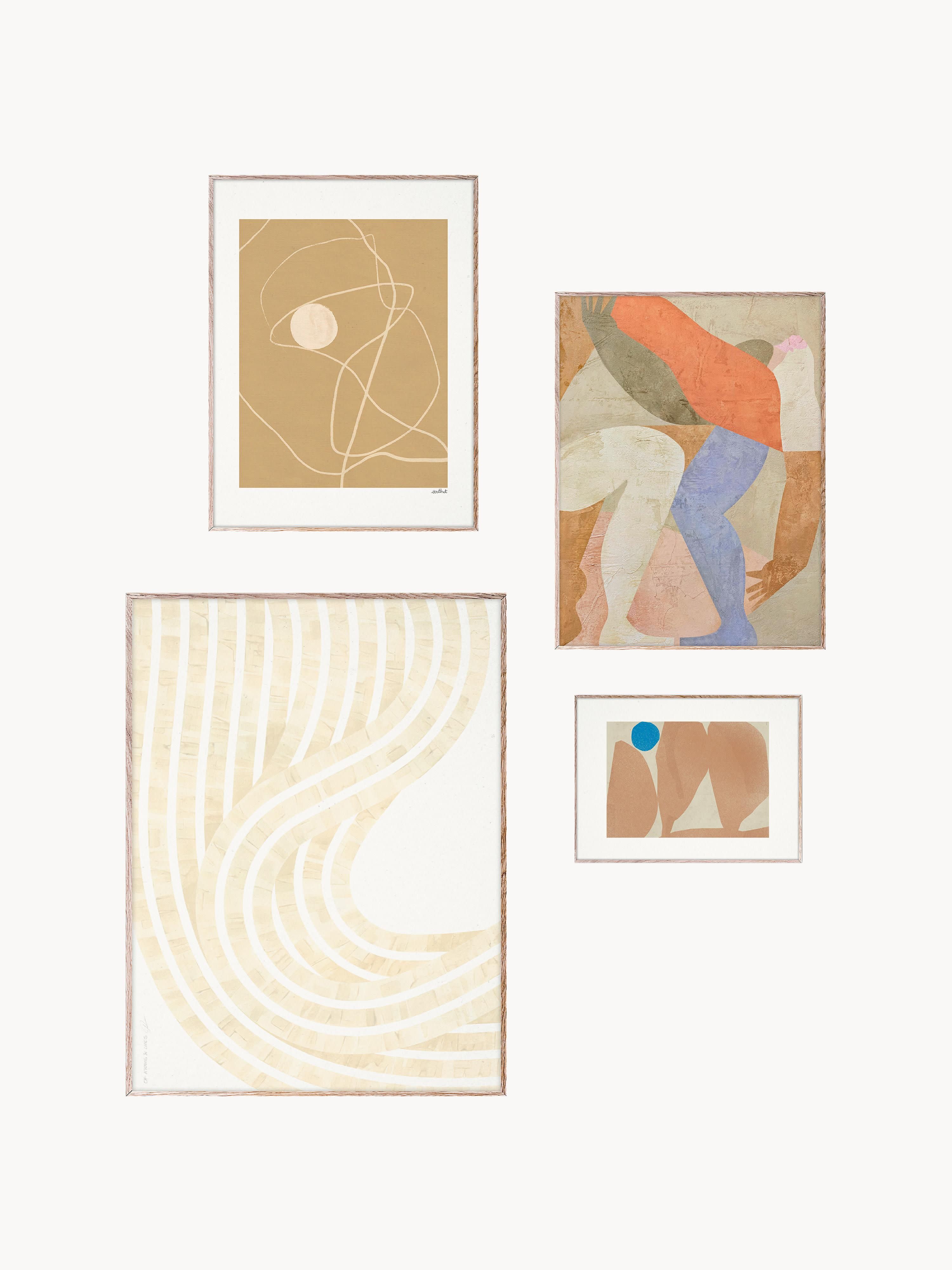 Gallery image 1 - Framed Wall Gallery Artwall No. 13, Set of 4