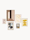 Gallery image 1 - Posters Artwall No. 30 with Frame, Set of 6