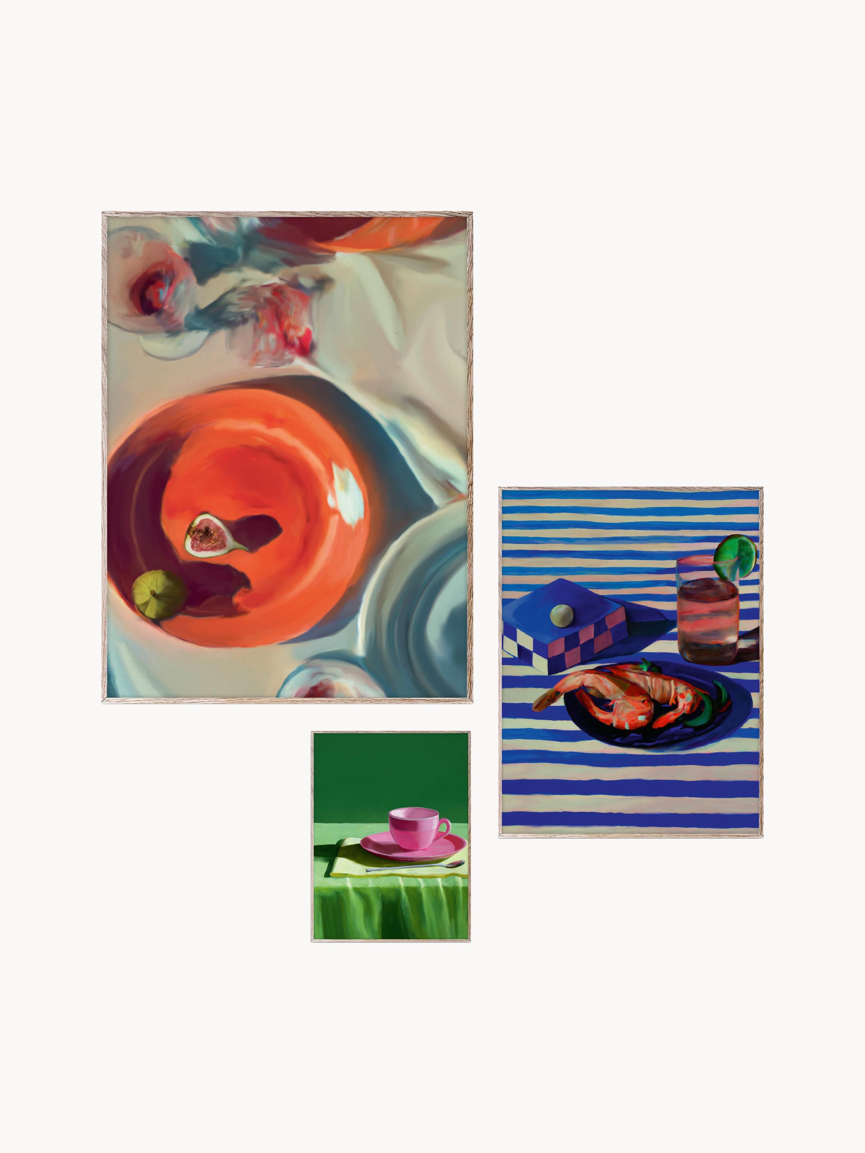 Gallery image 1 - Posters Artwall No. 08 with Frame, Set of 3