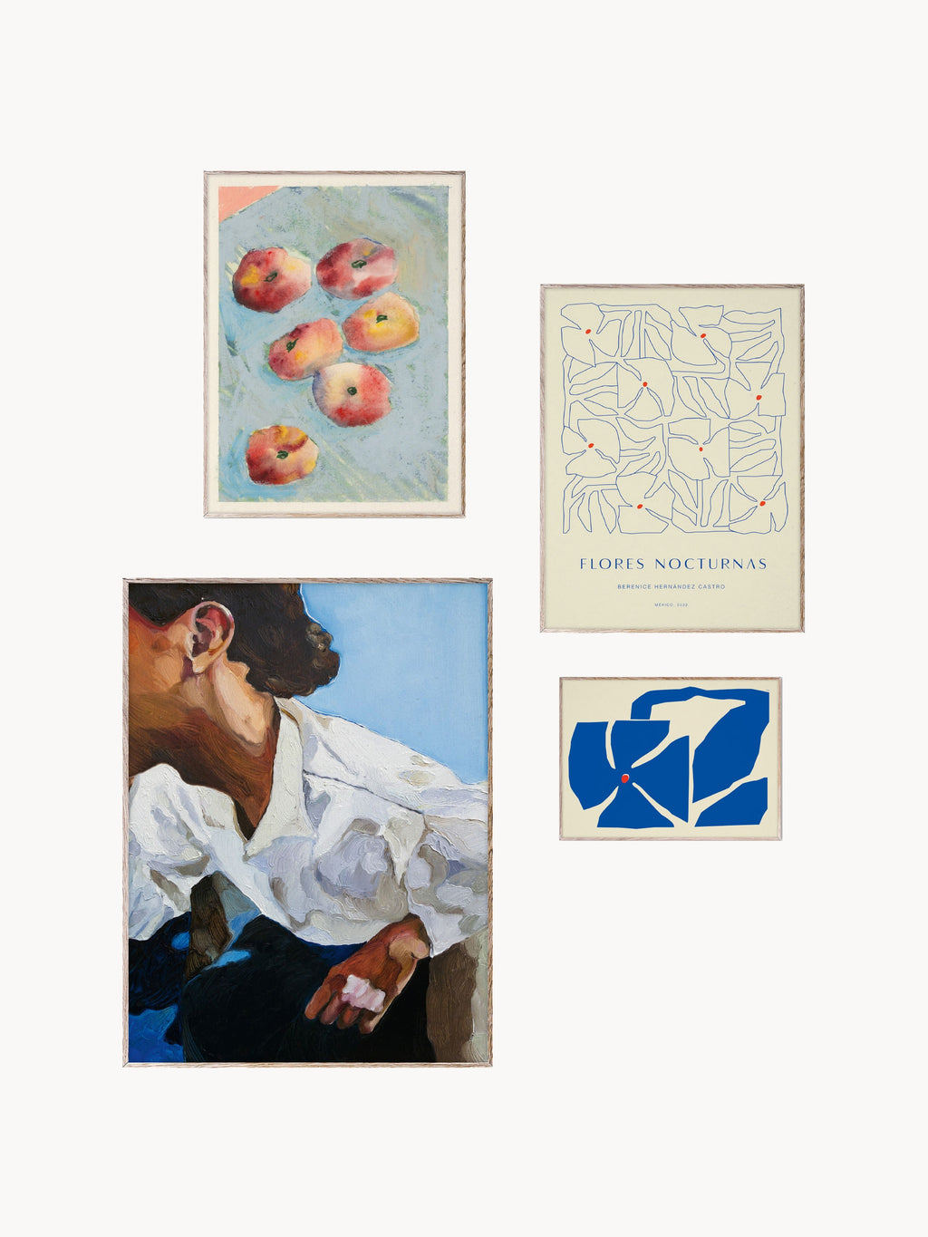 Gallery image 1 - Posters Artwall No. 15 with Frame, Set of 4