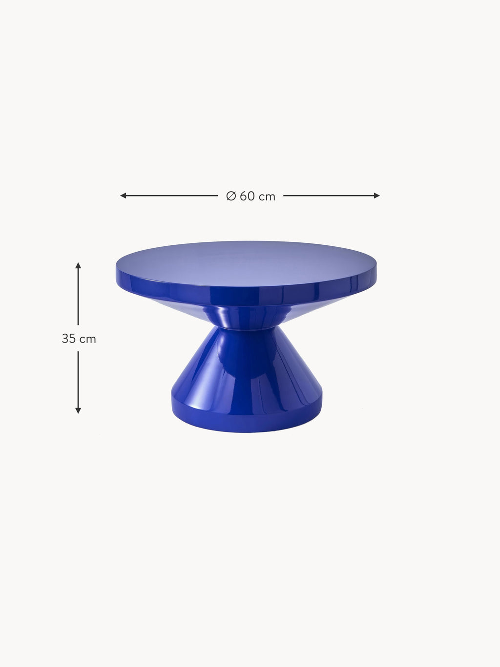 Zag Round Coffee Table Zig