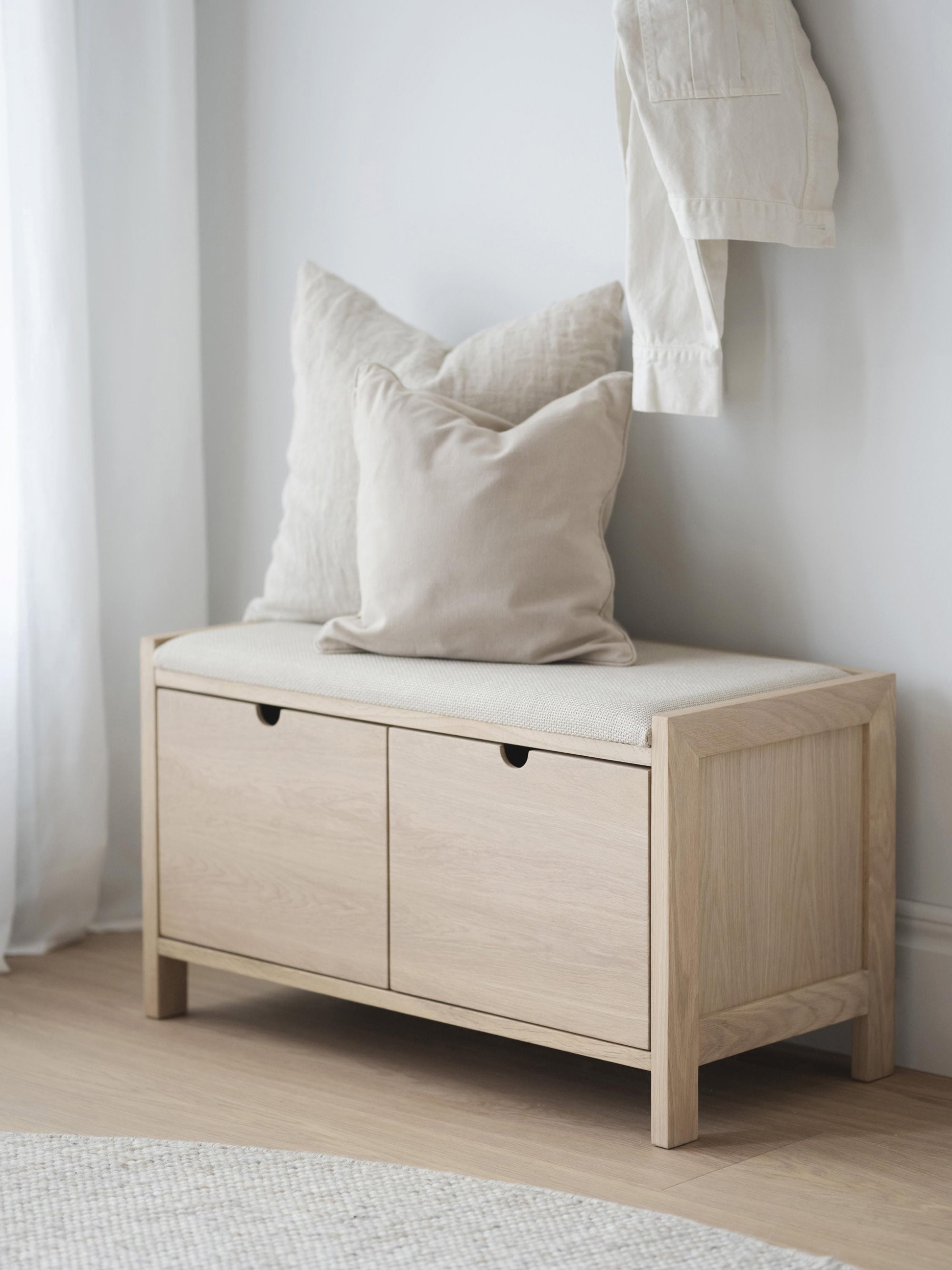 Hillmond Upholstered Wooden Storage Bench