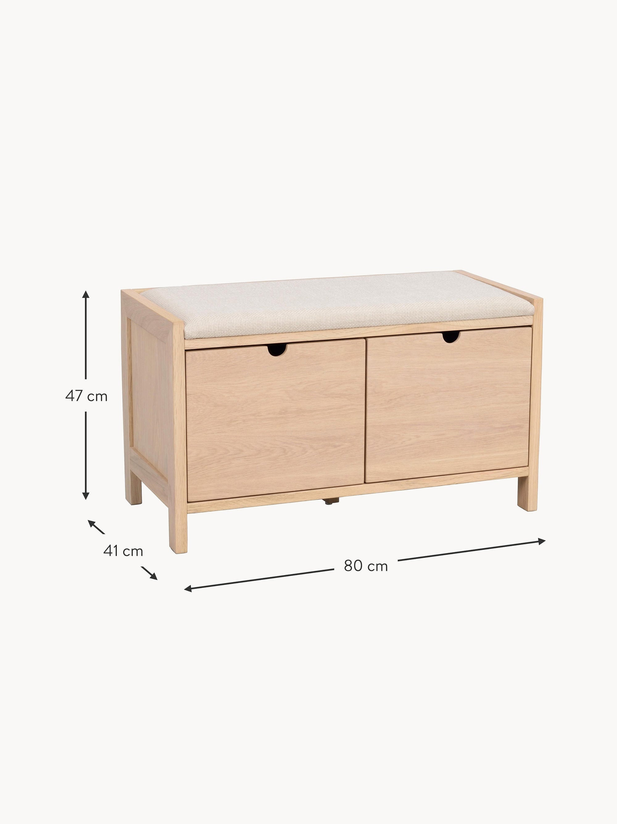 Hillmond Upholstered Wooden Storage Bench