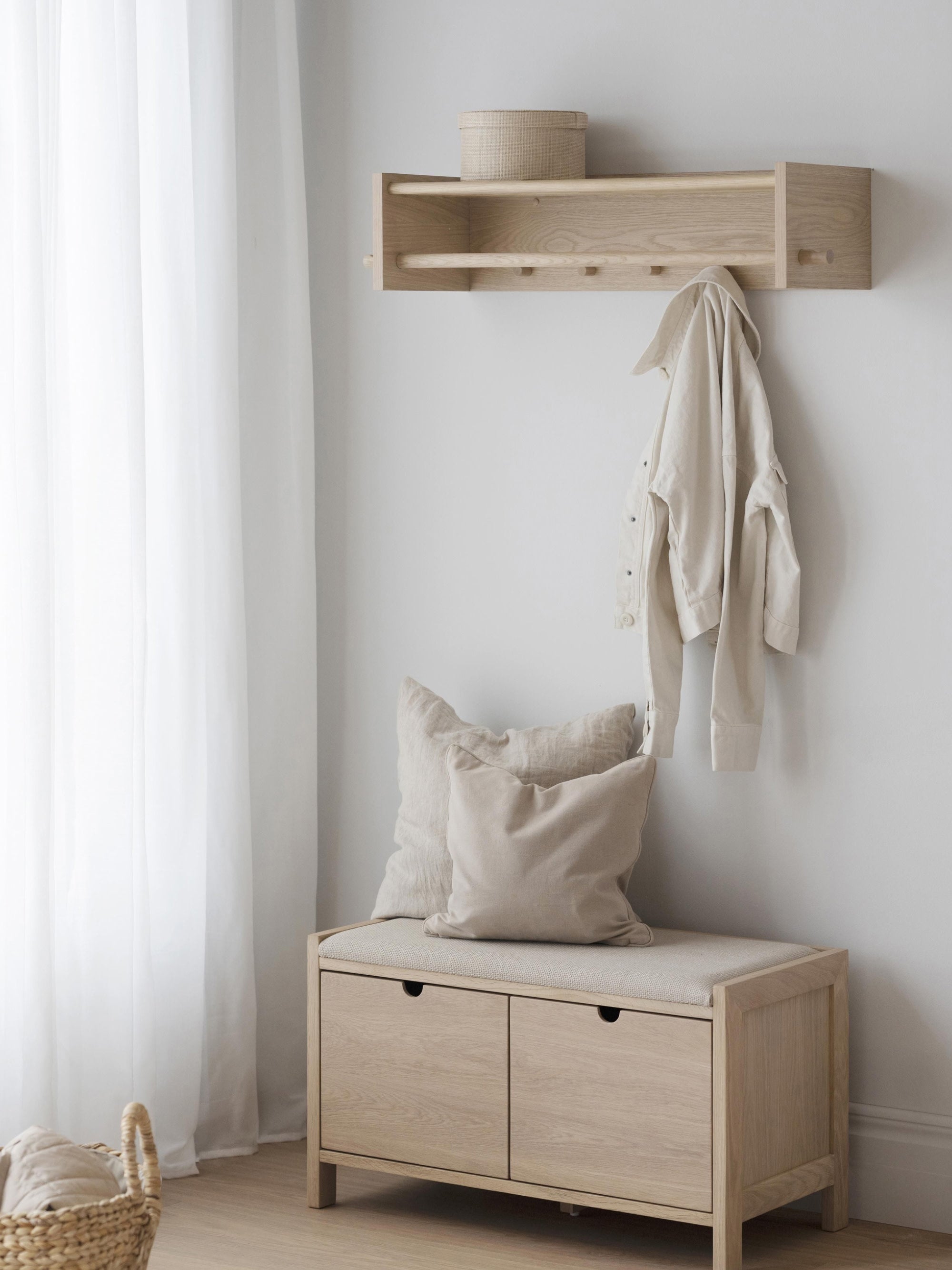 Hillmond Upholstered Wooden Storage Bench