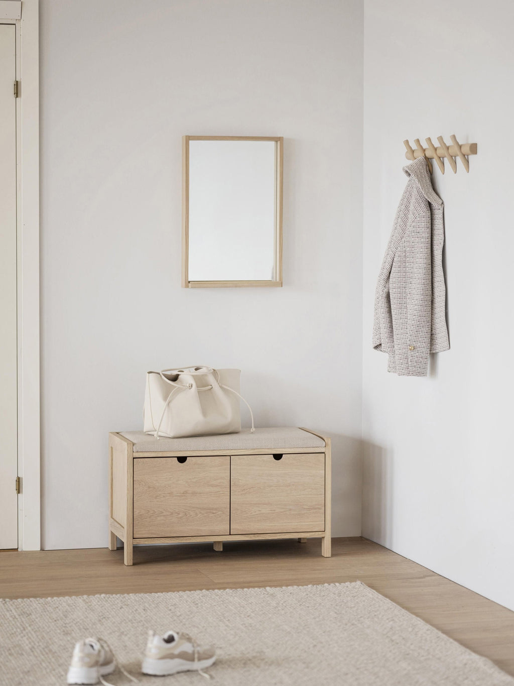 Hillmond Upholstered Wooden Storage Bench