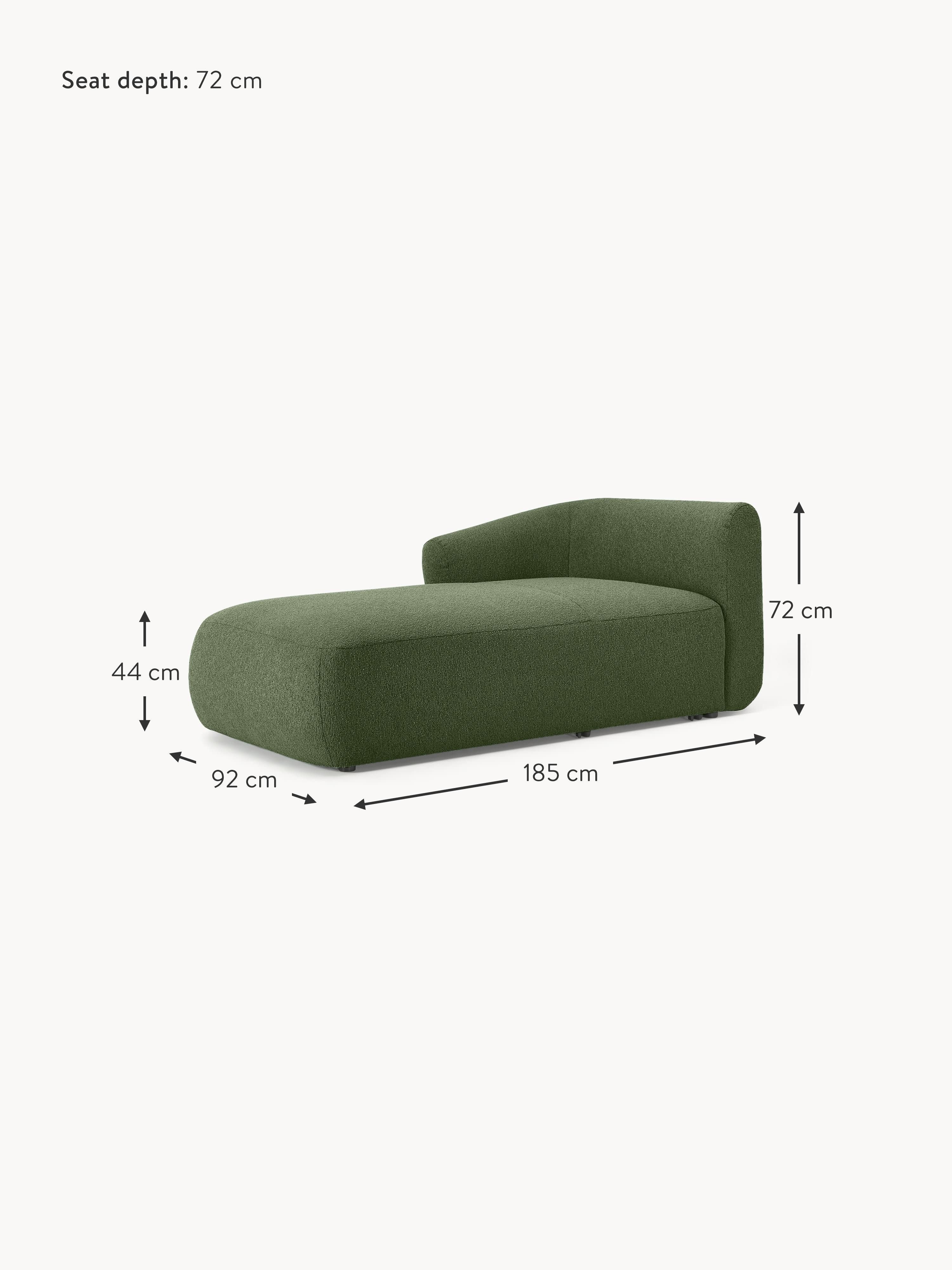 Sofia Bouclé Corner Chaise Module
