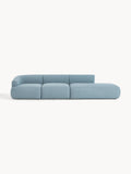 Gallery image 1 - Modular Bouclé Chaise Sofia (4-seater)