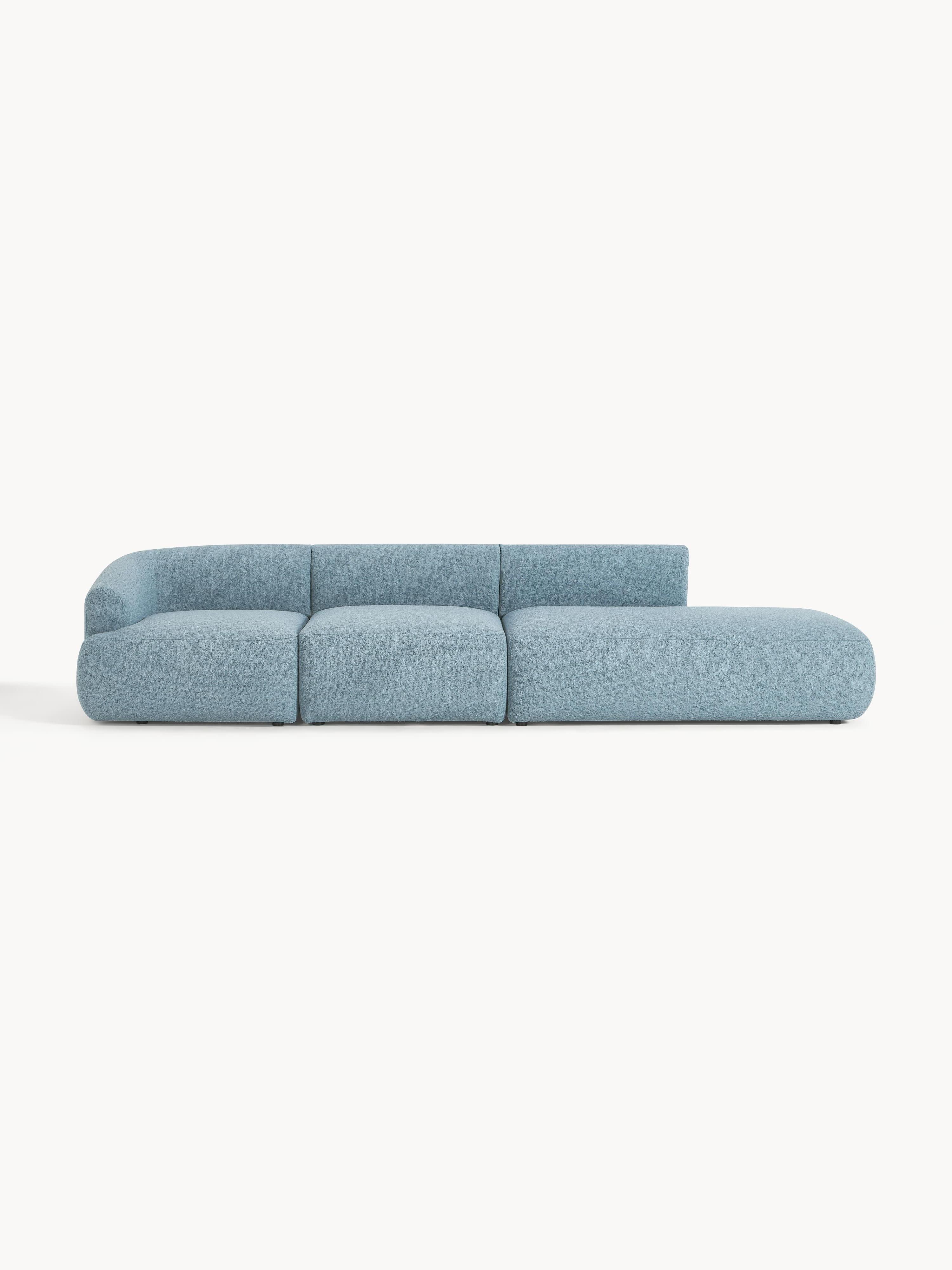 Gallery image 1 - Modular Bouclé Chaise Sofia (4-seater)