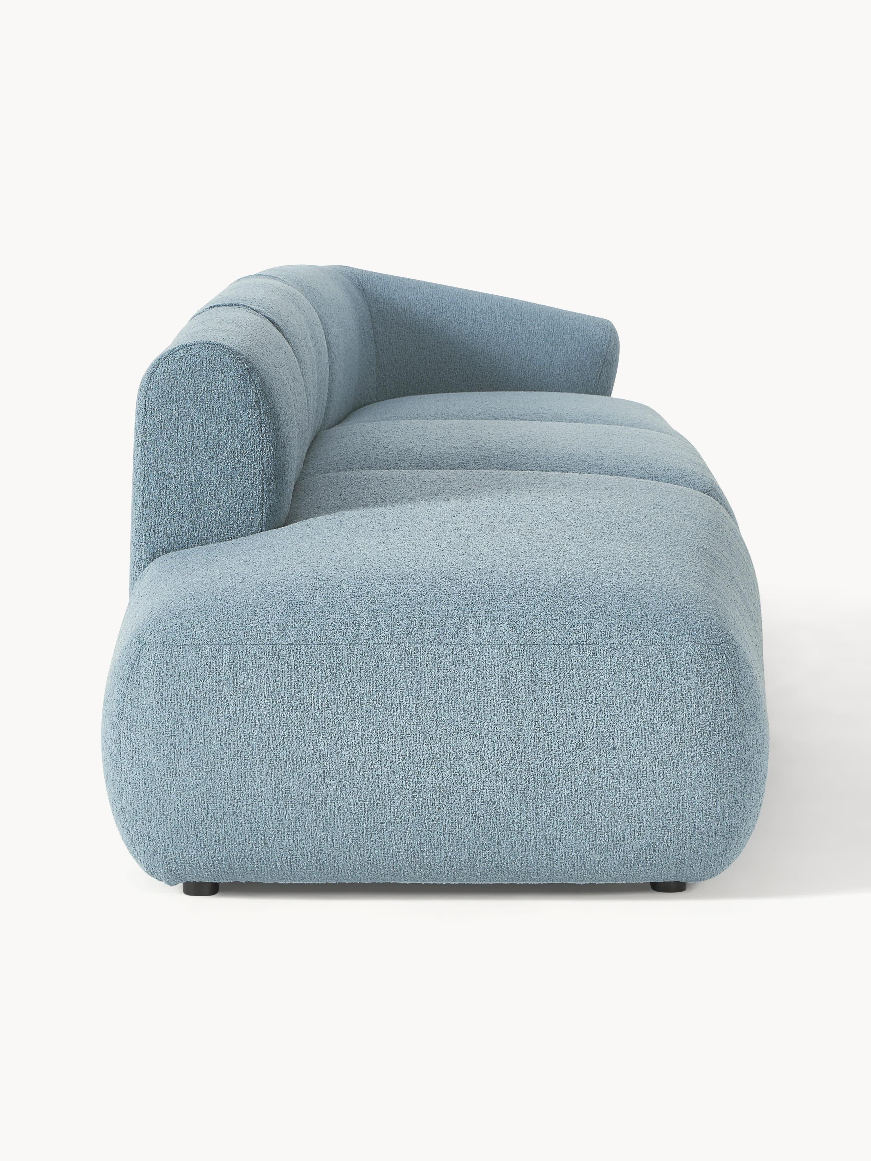 Sofia Modular Bouclé Chaise (4-seater)