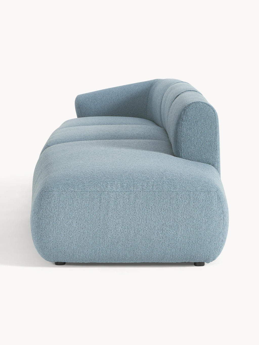 Sofia Modular Bouclé Chaise (4-seater)