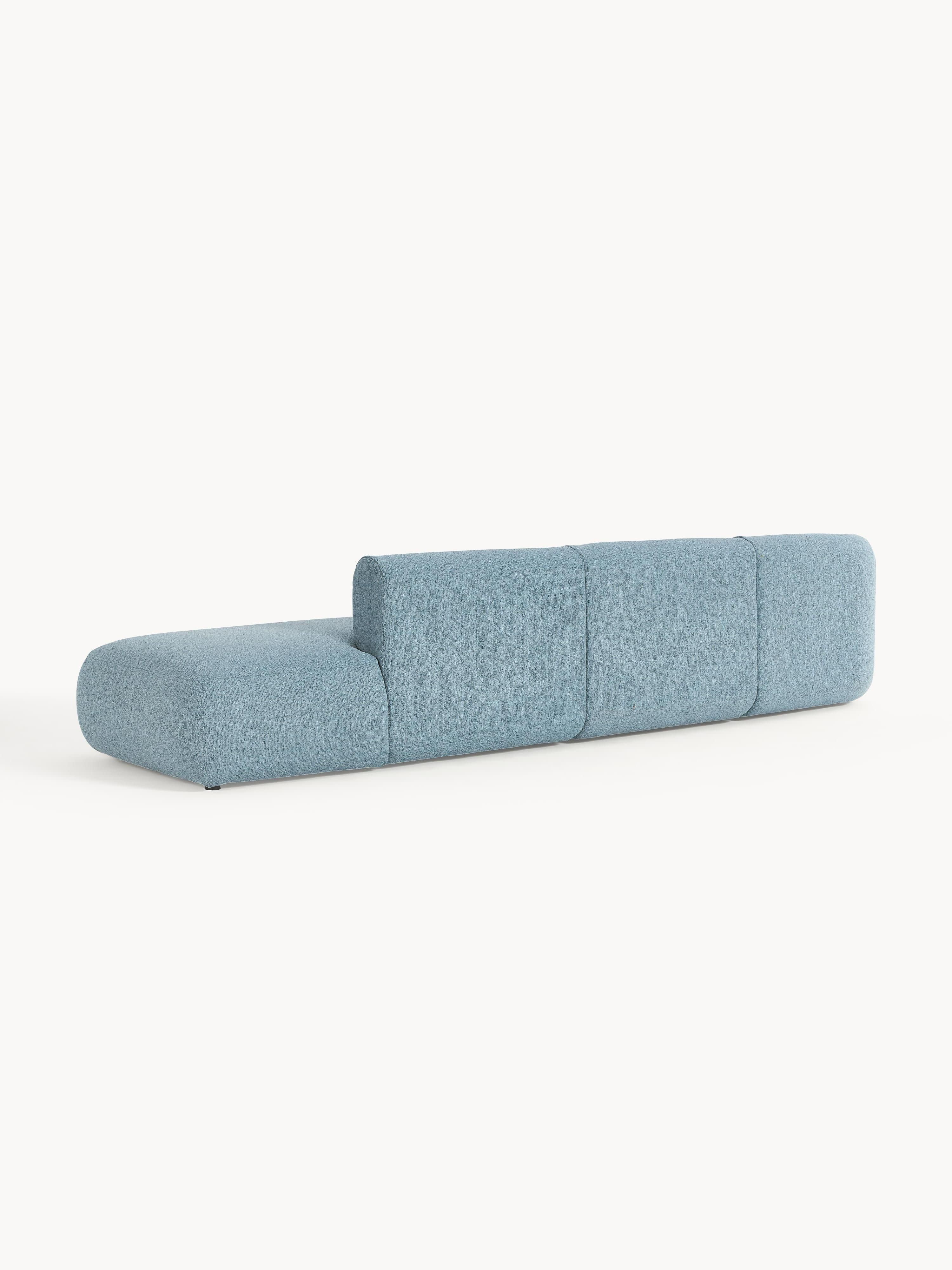 Sofia Modular Bouclé Chaise (4-seater)