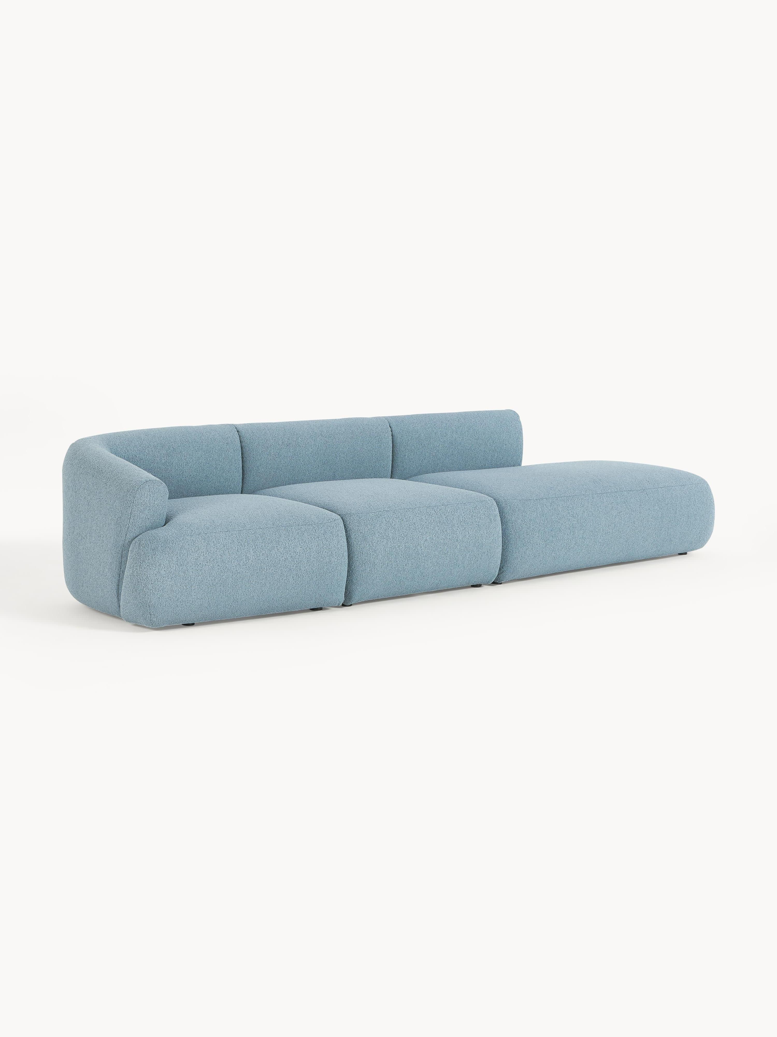 Sofia Modular Bouclé Chaise (4-seater)