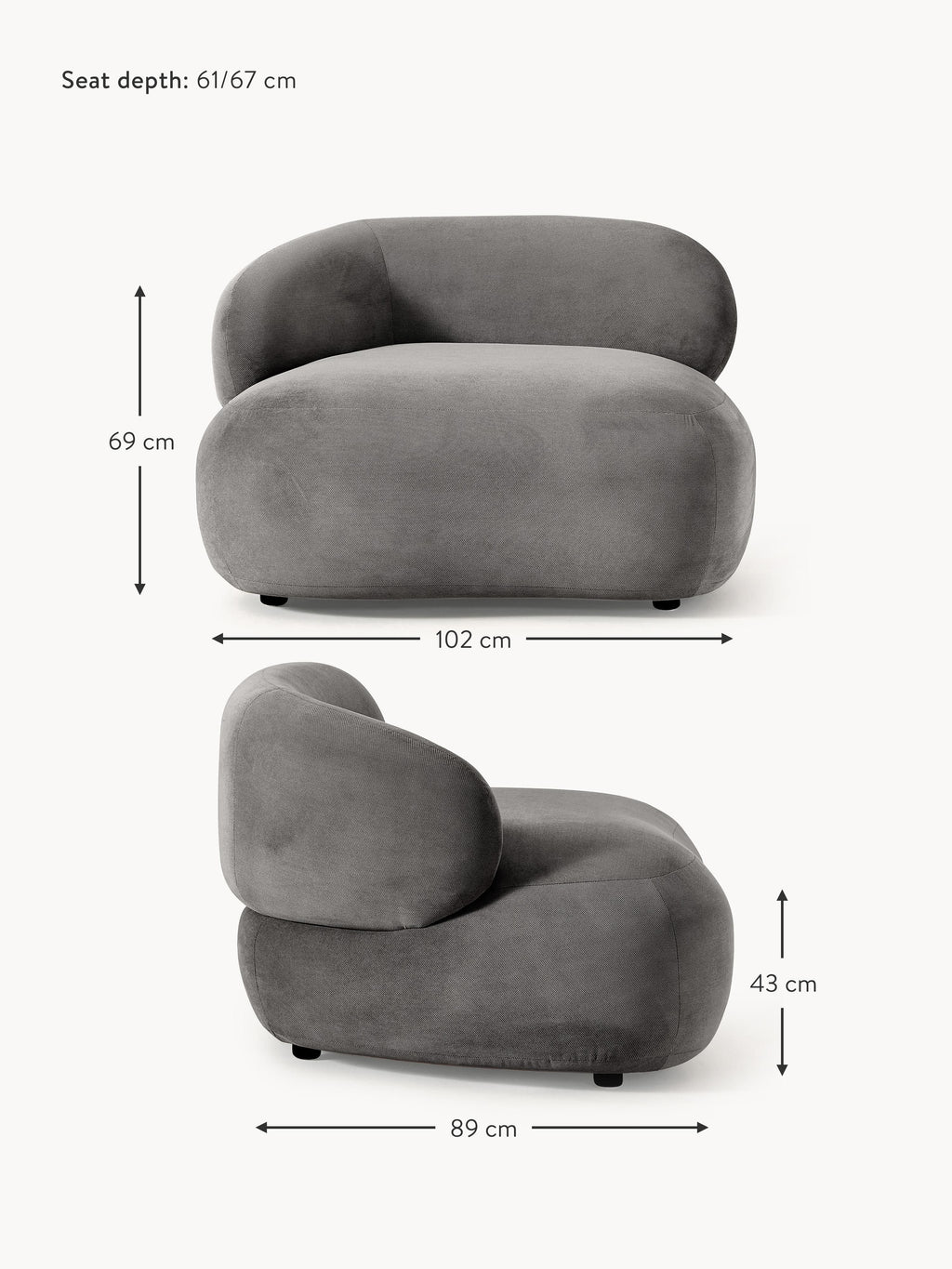 Alba Lounge Armchair