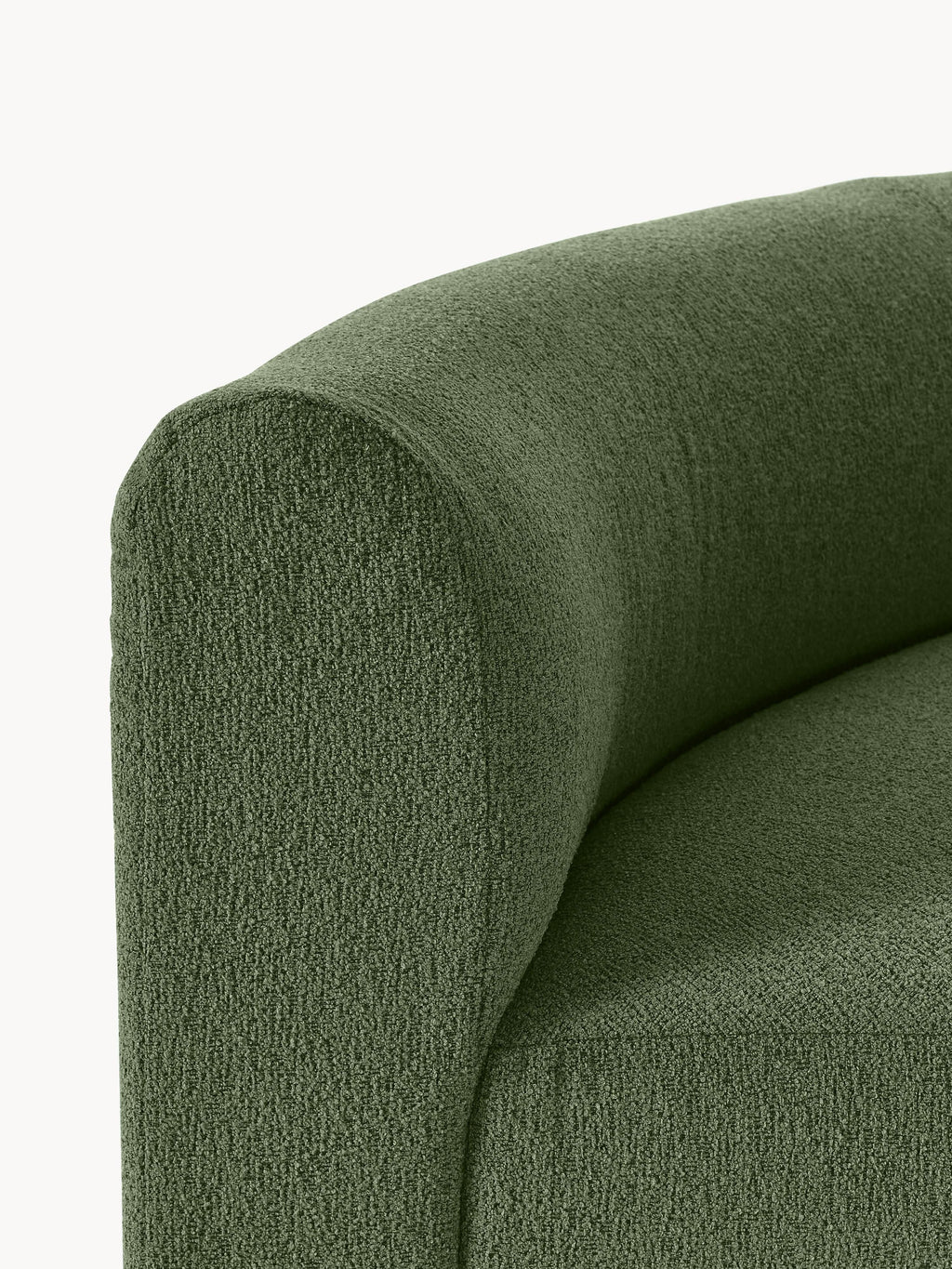 Sofia Round Bouclé Corner Module