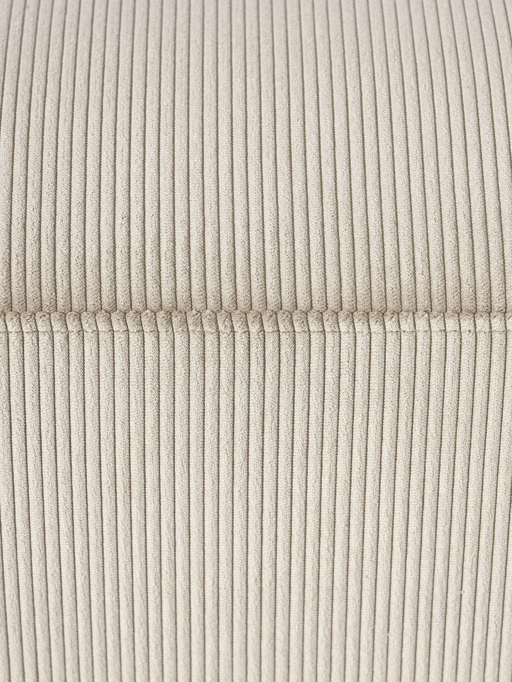 Melva Corduroy XL Ottoman, W 116 x D 72 cm