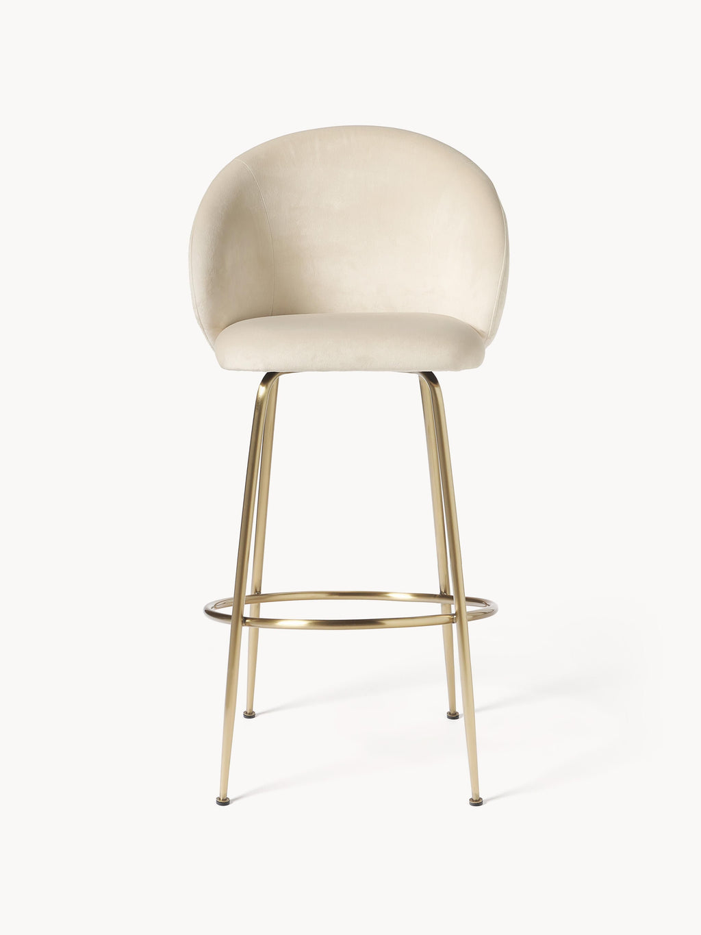 Luisa Velvet Bar Chair