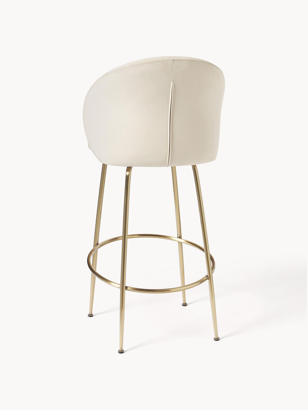 Luisa Velvet Bar Chair