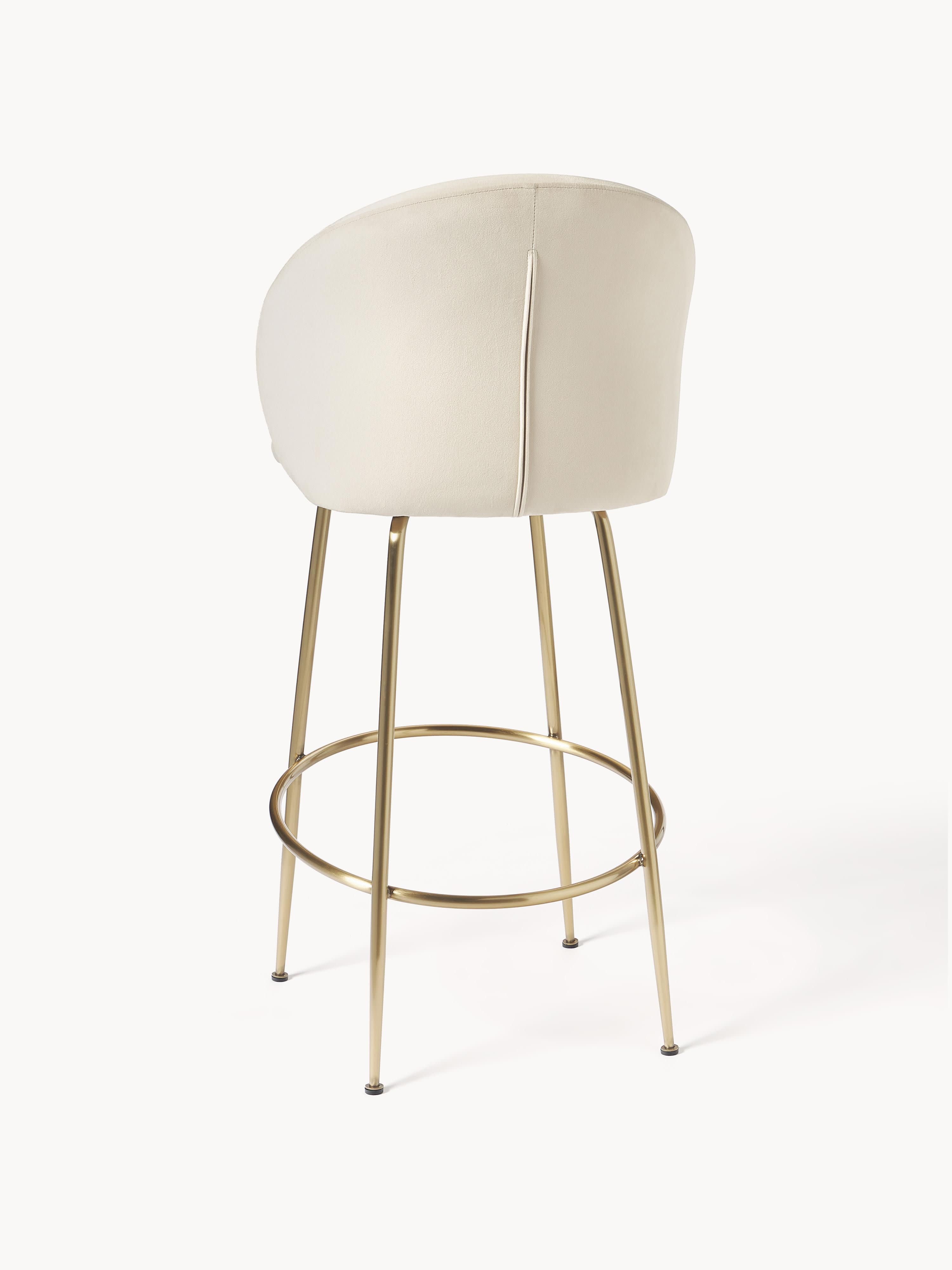 Luisa Velvet Bar Chair