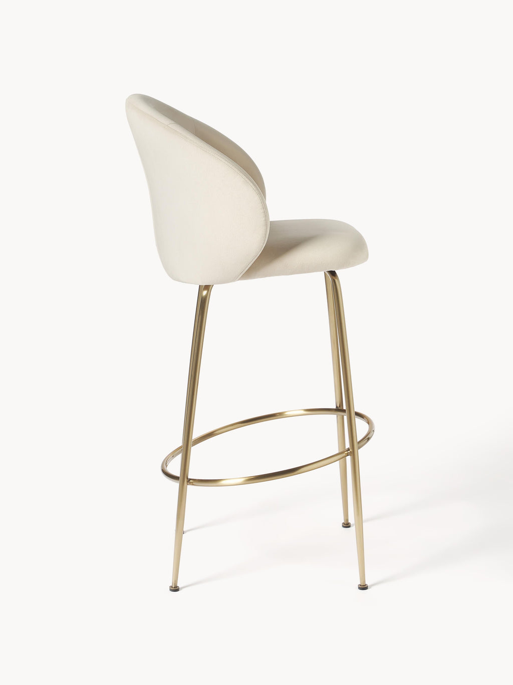 Luisa Velvet Bar Chair