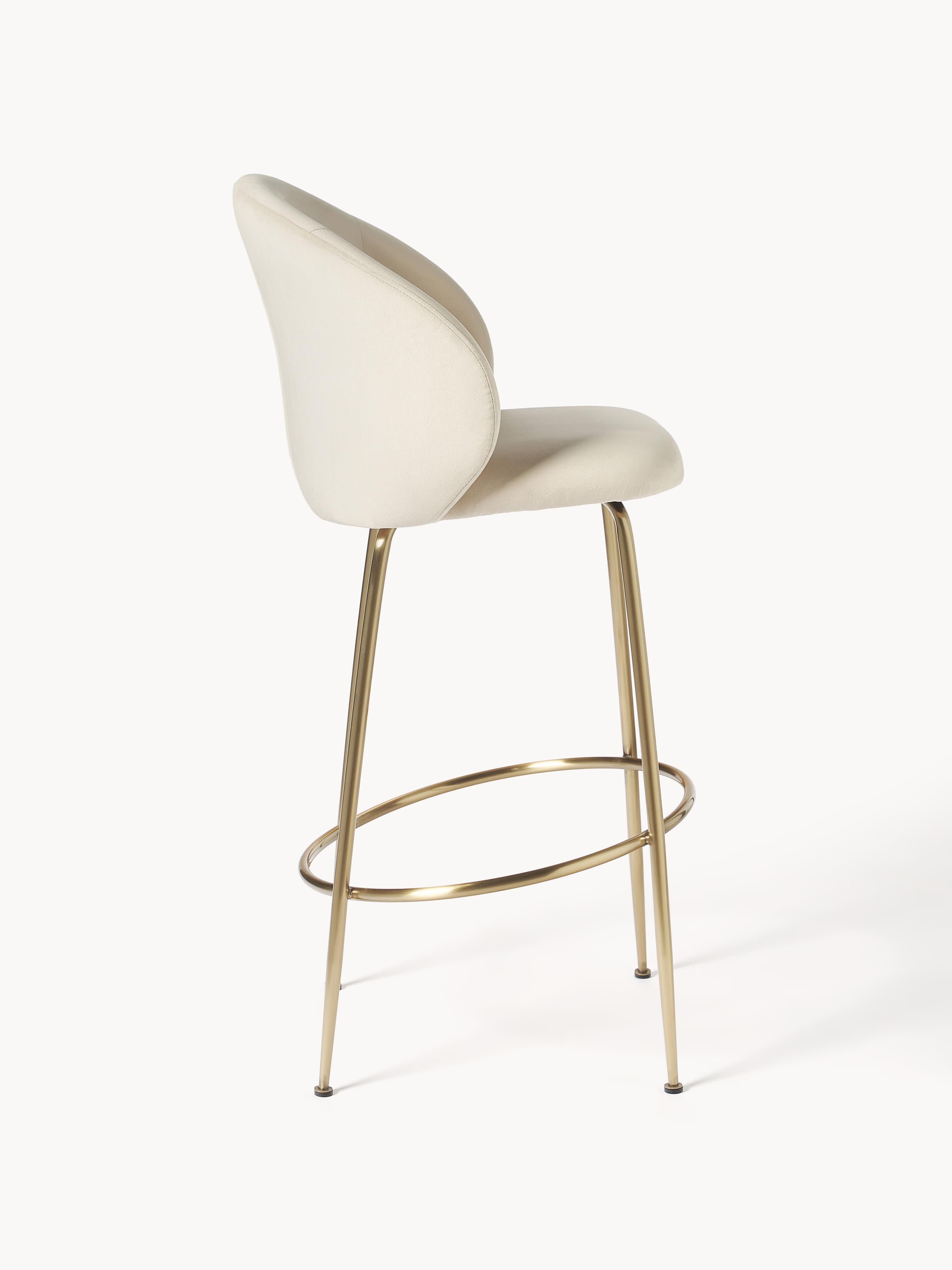 Luisa Velvet Bar Chair