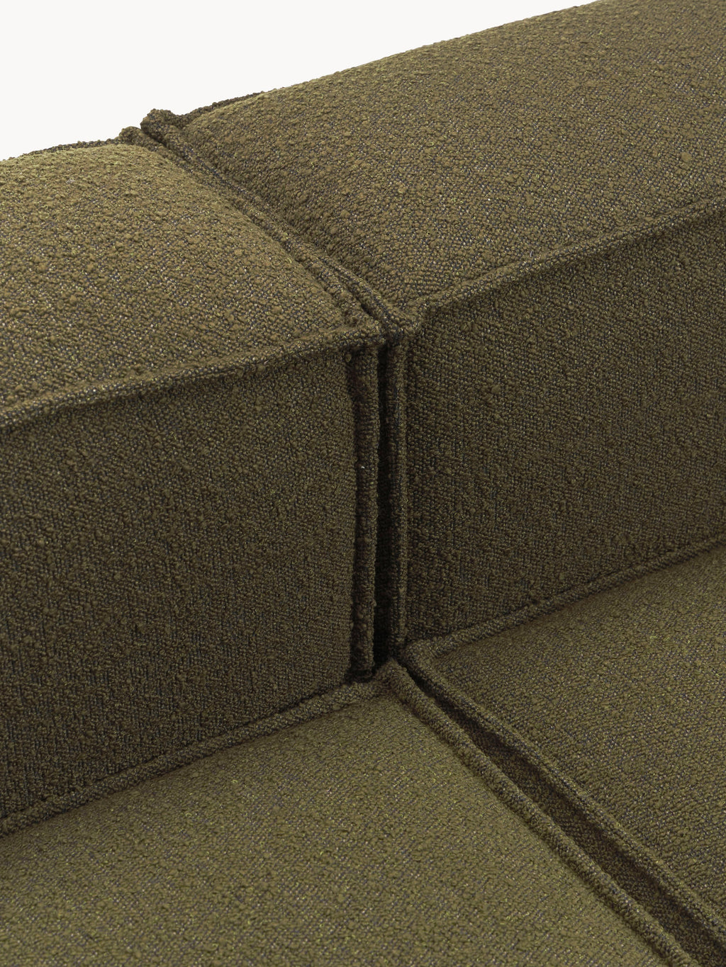 Lennon Bouclé Modular Corner Sofa (4-seater)