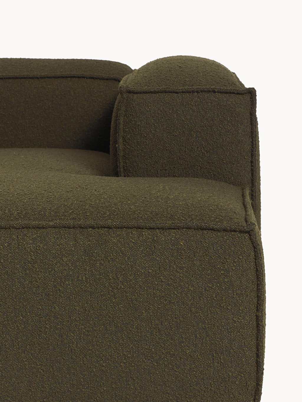 Lennon Bouclé Modular Corner Sofa (4-seater)