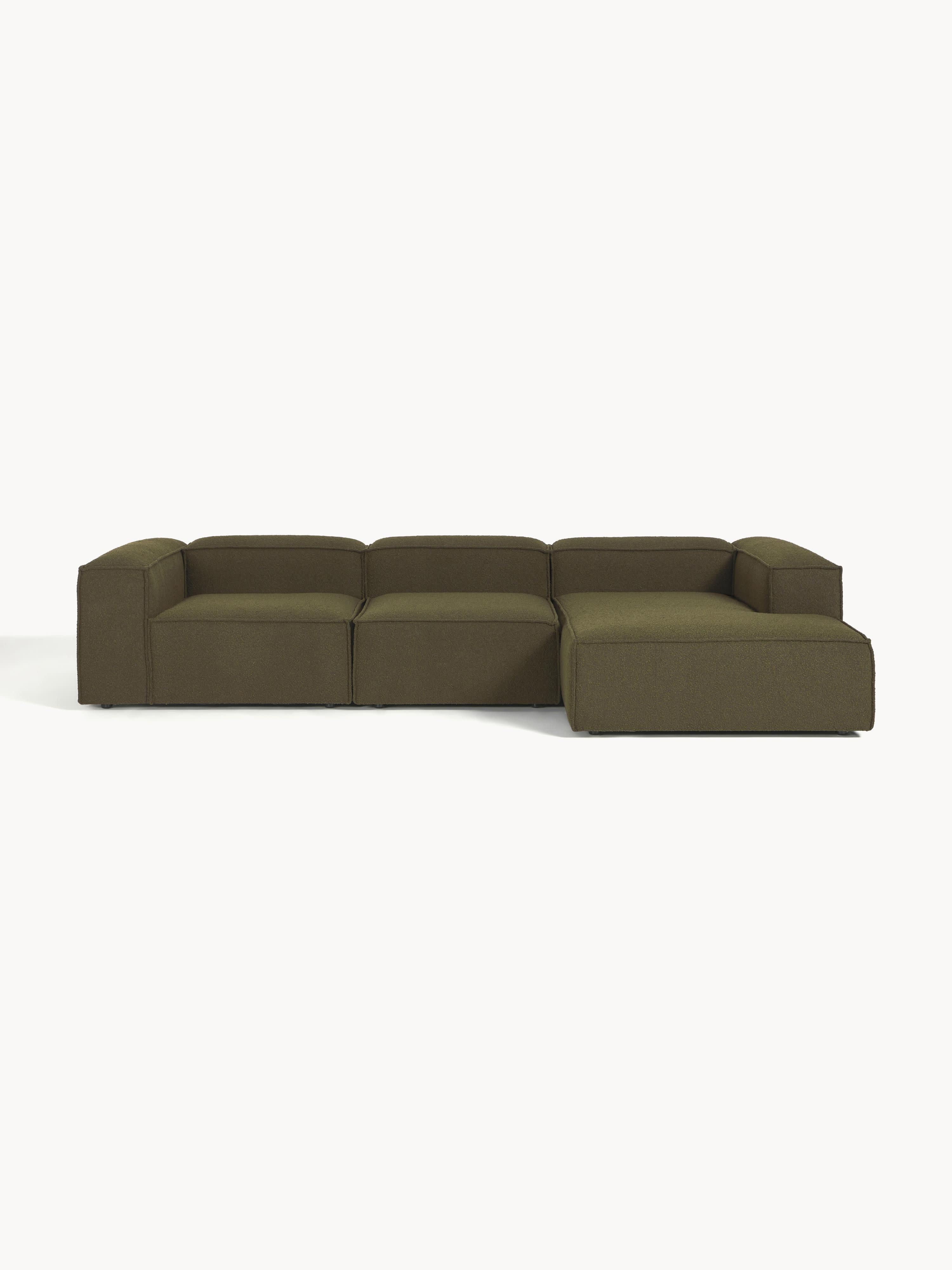 Gallery image 1 - Bouclé Modular Corner Sofa Lennon (4-seater)