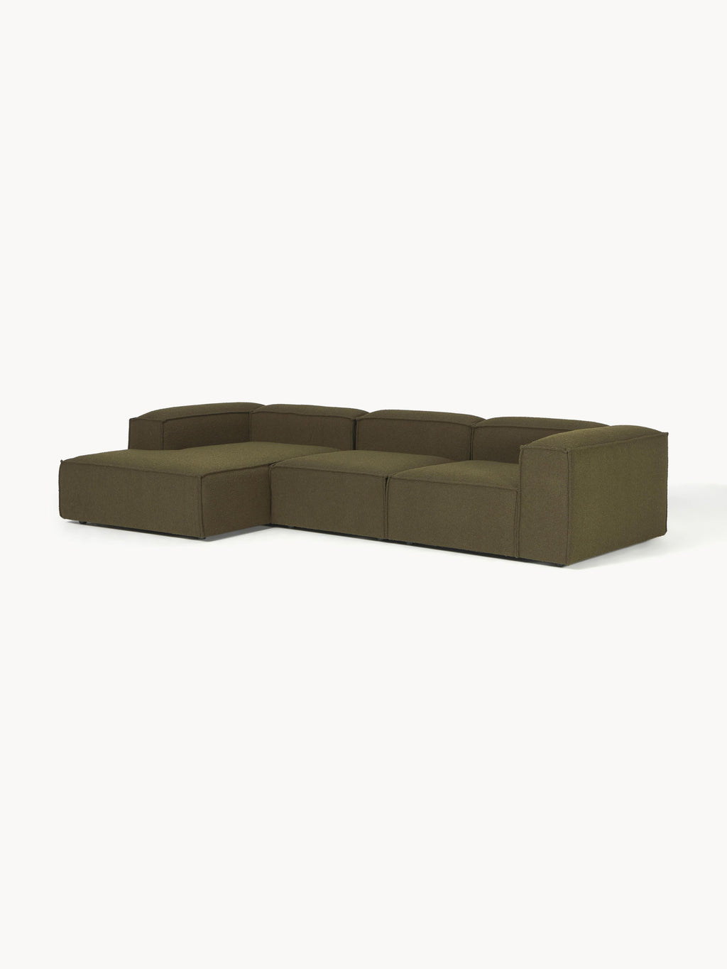 Lennon Bouclé Modular Corner Sofa (4-seater)