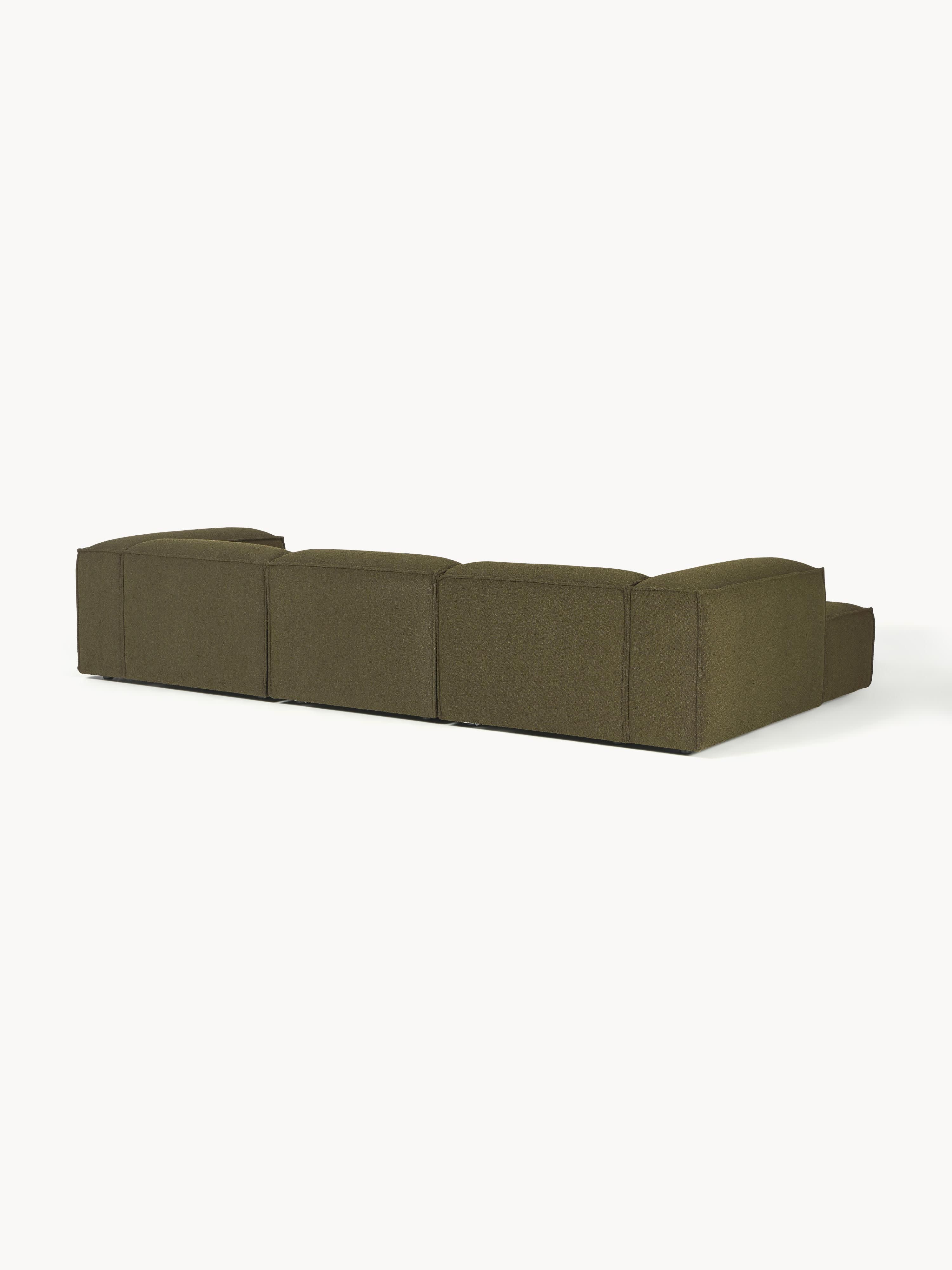 Lennon Bouclé Modular Corner Sofa (4-seater)