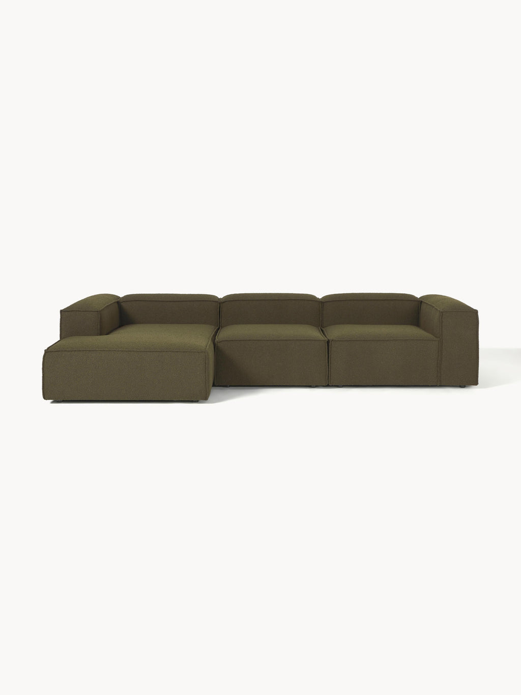 Lennon Bouclé Modular Corner Sofa (4-seater)