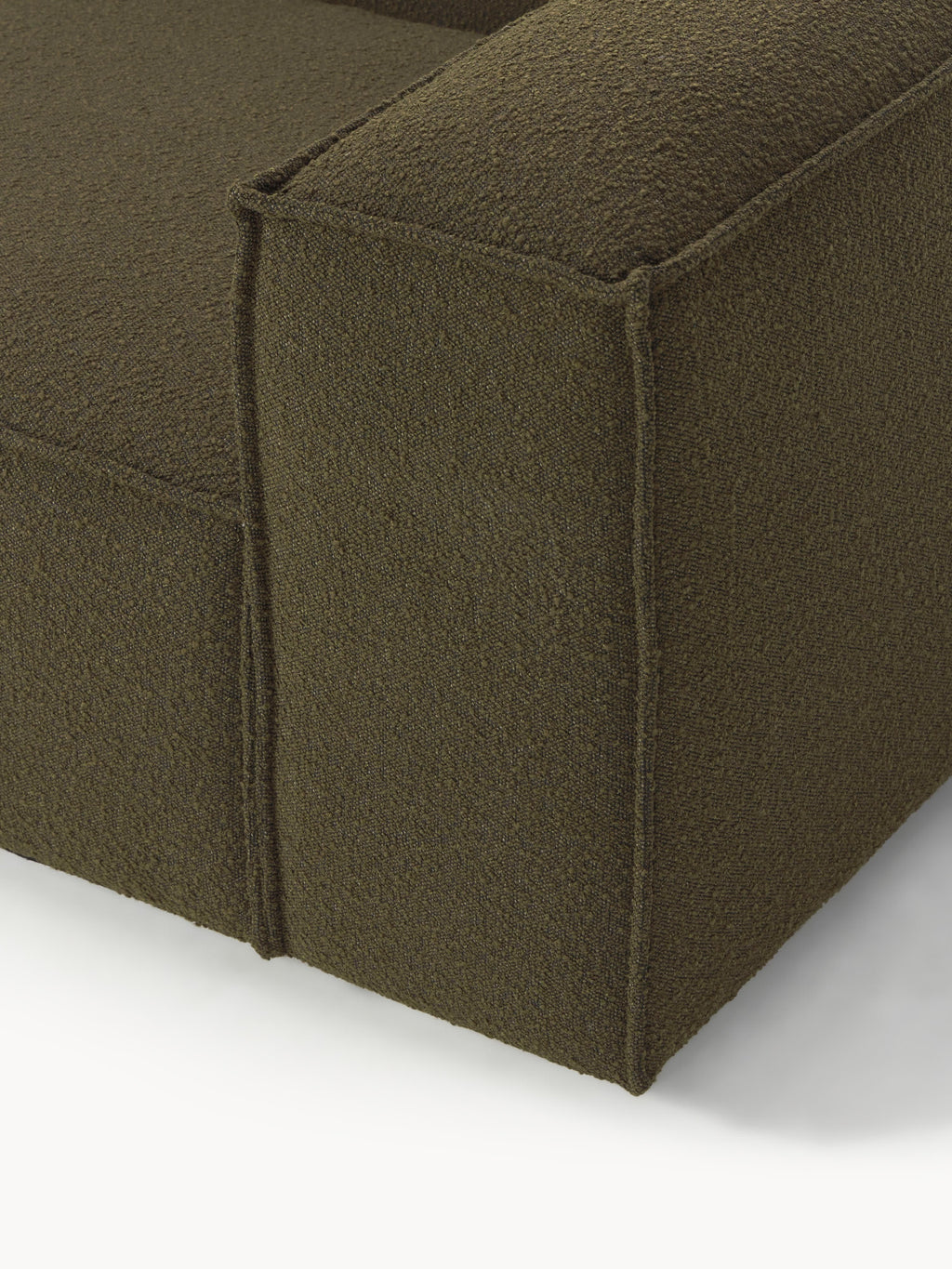 Lennon Bouclé Modular Ottoman