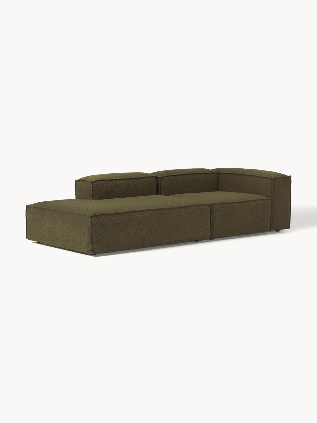 Lennon Bouclé Modular Ottoman